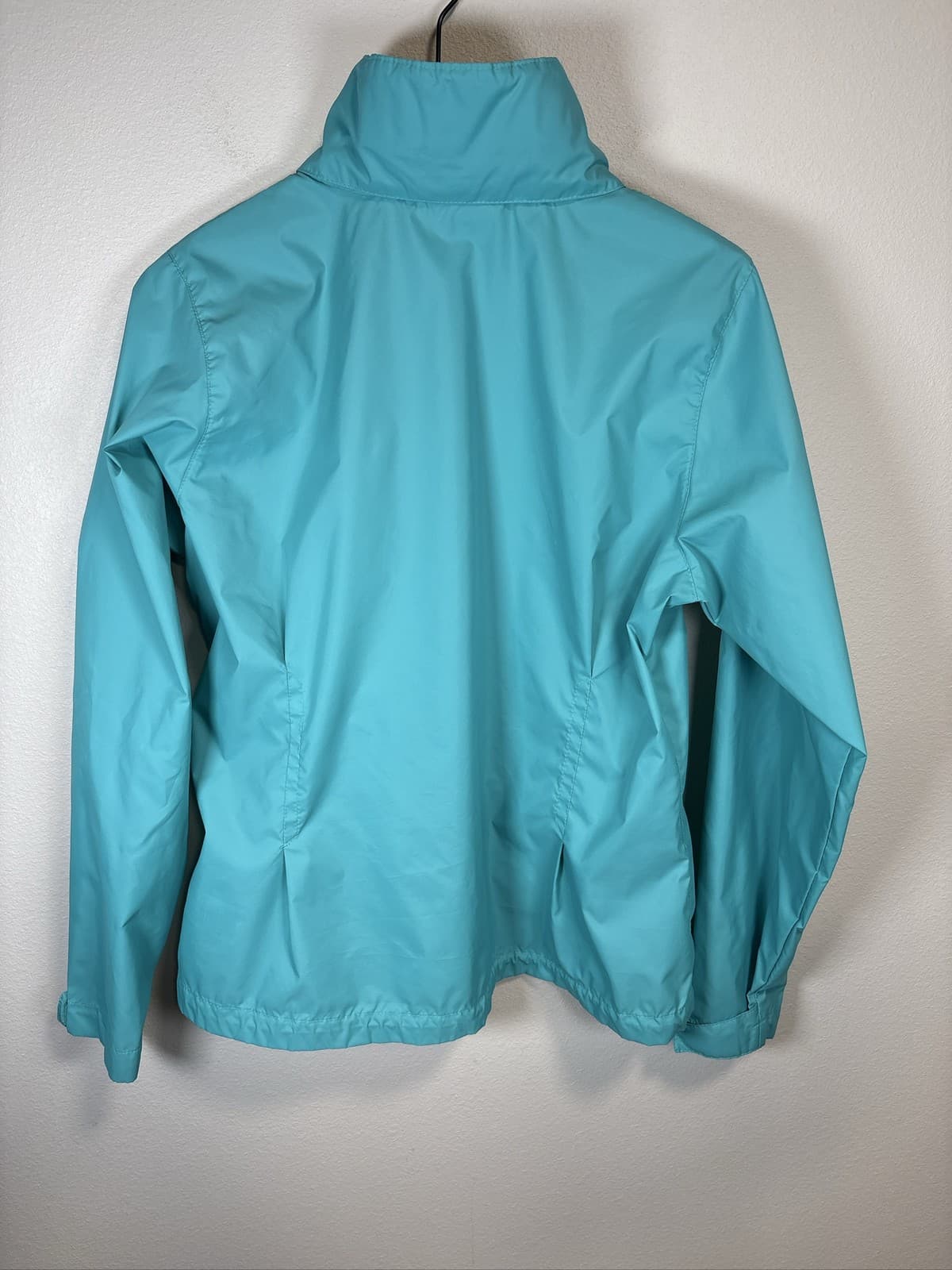 Columbia Women's Turquoise Full Zip Windbreaker Jacket - Thumbnail 4