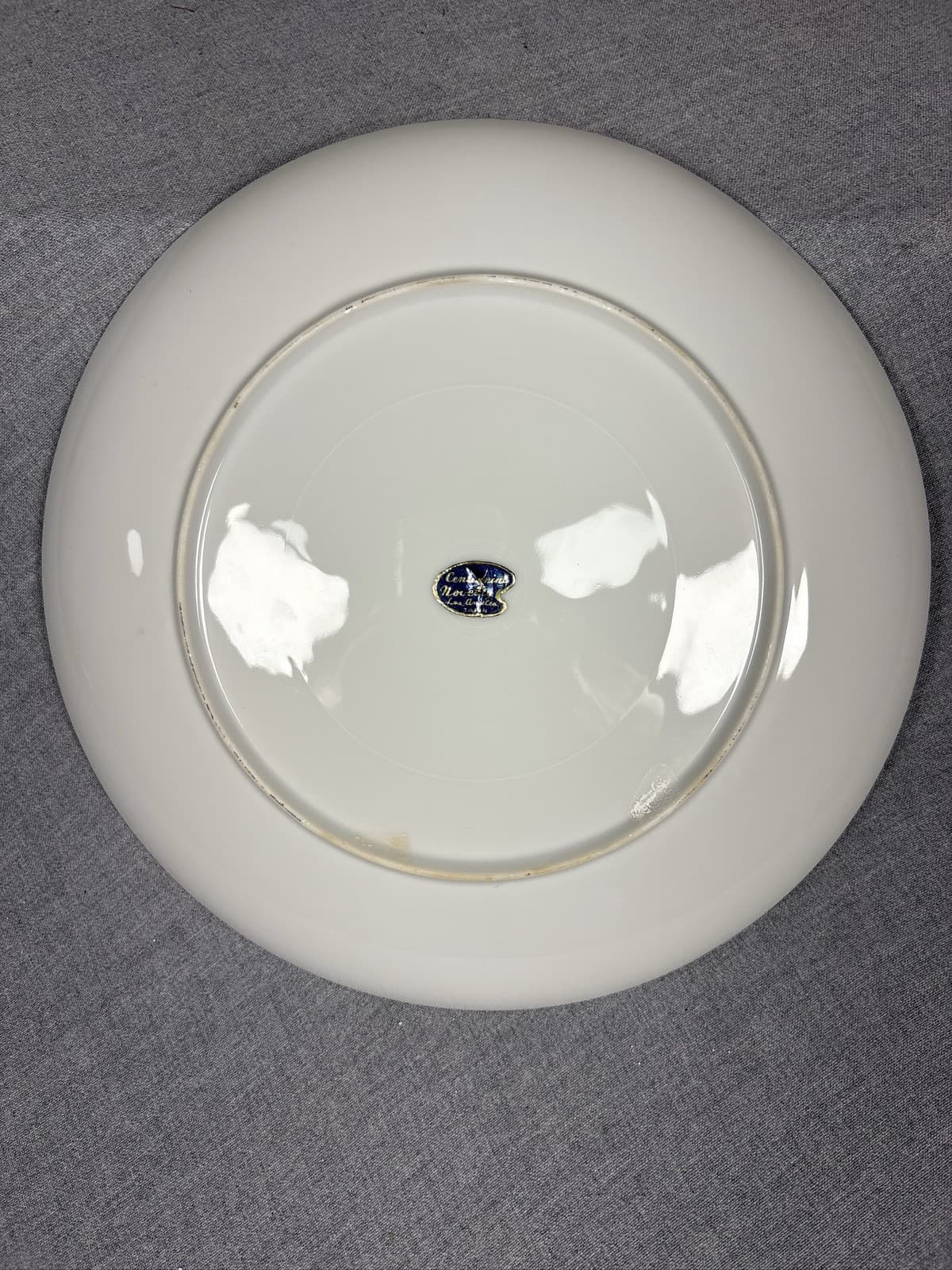 Las Vegas Nevada Souvenir Plate Gold Trim Sands Riviera Stardust Hotels - Thumbnail 2
