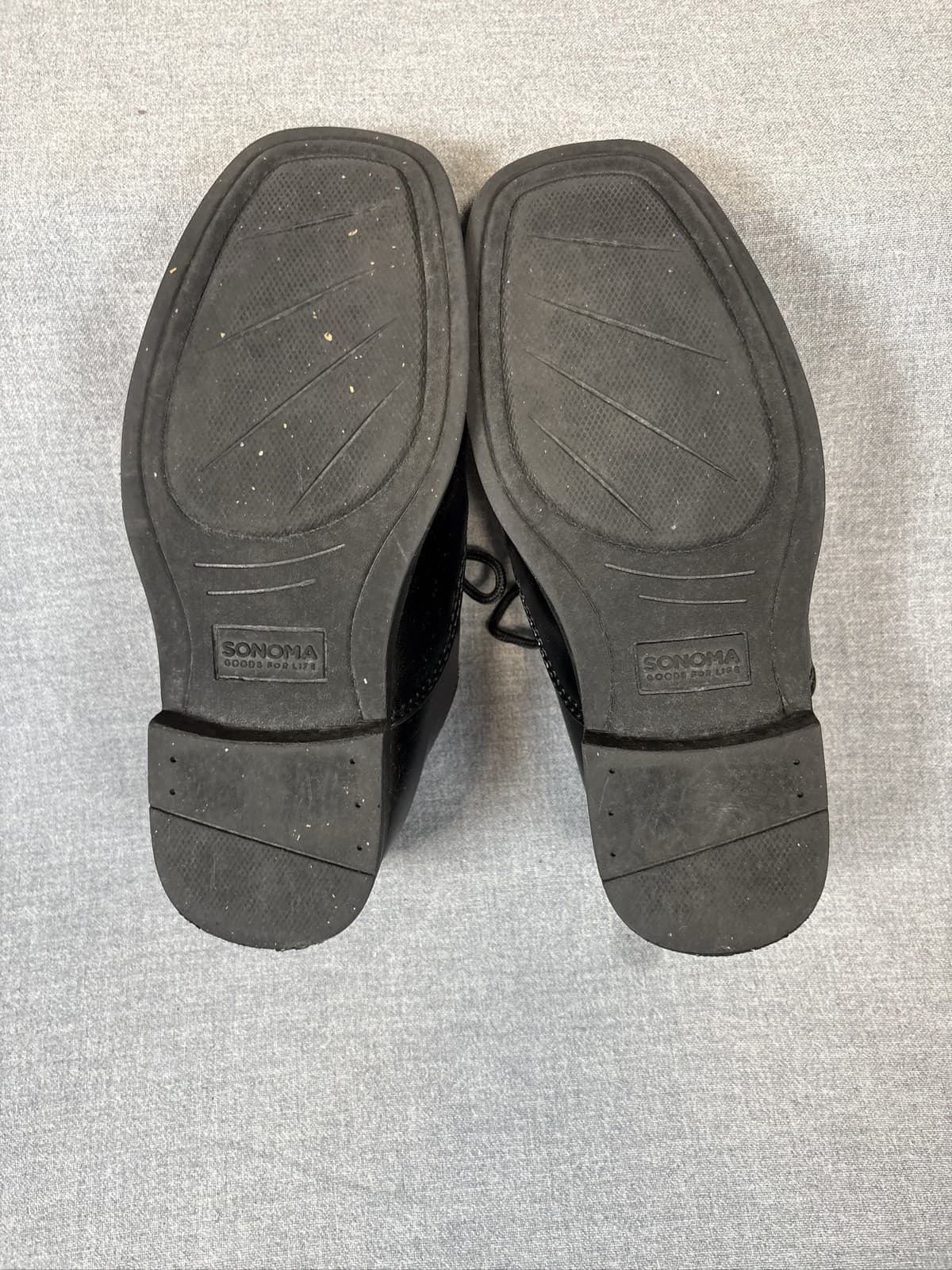 Sonoma Alexander Youth Boys Black Lace Up Memory Foam Dress Shoes Size 13 - Thumbnail 5