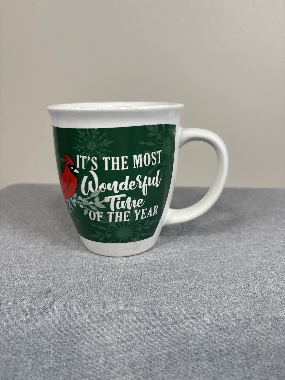 Royal Norfolk Wonderful Time of Year Cardinal Mug - Thumbnail 3