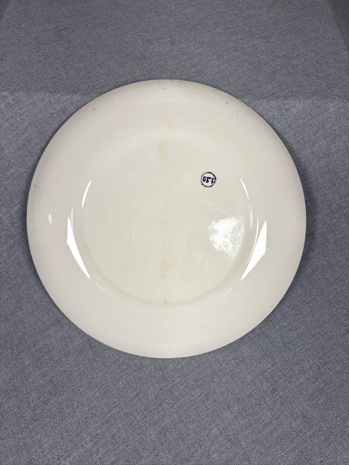 Vintage Vernon Kilns South Dakota Scenic State Collector Plate Red Transferware - Thumbnail 2