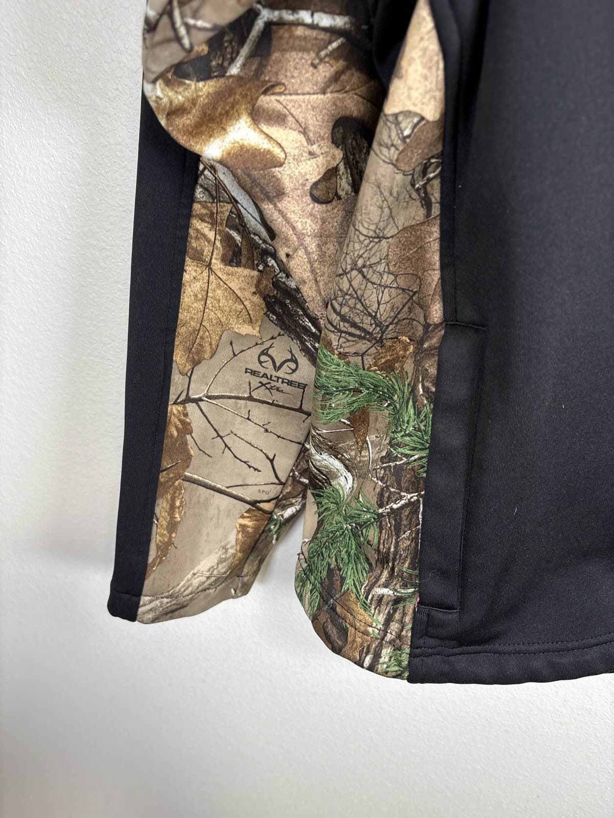 Kings River Womens Black Pink Camo Soft Shell Jacket M - Thumbnail 2