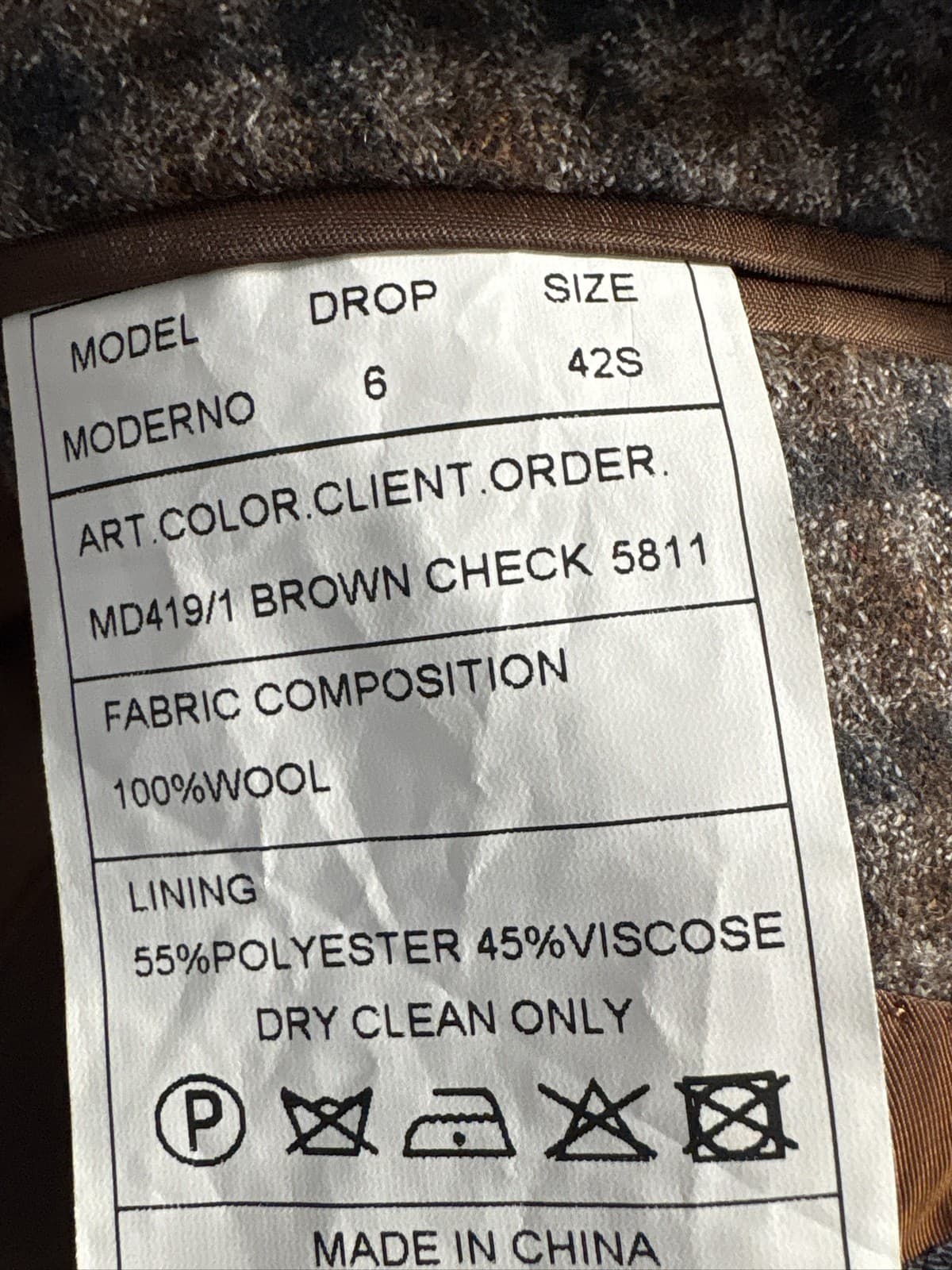 Reda 1865 Super 110s Traceable Wool Blazer 42S - Thumbnail 3