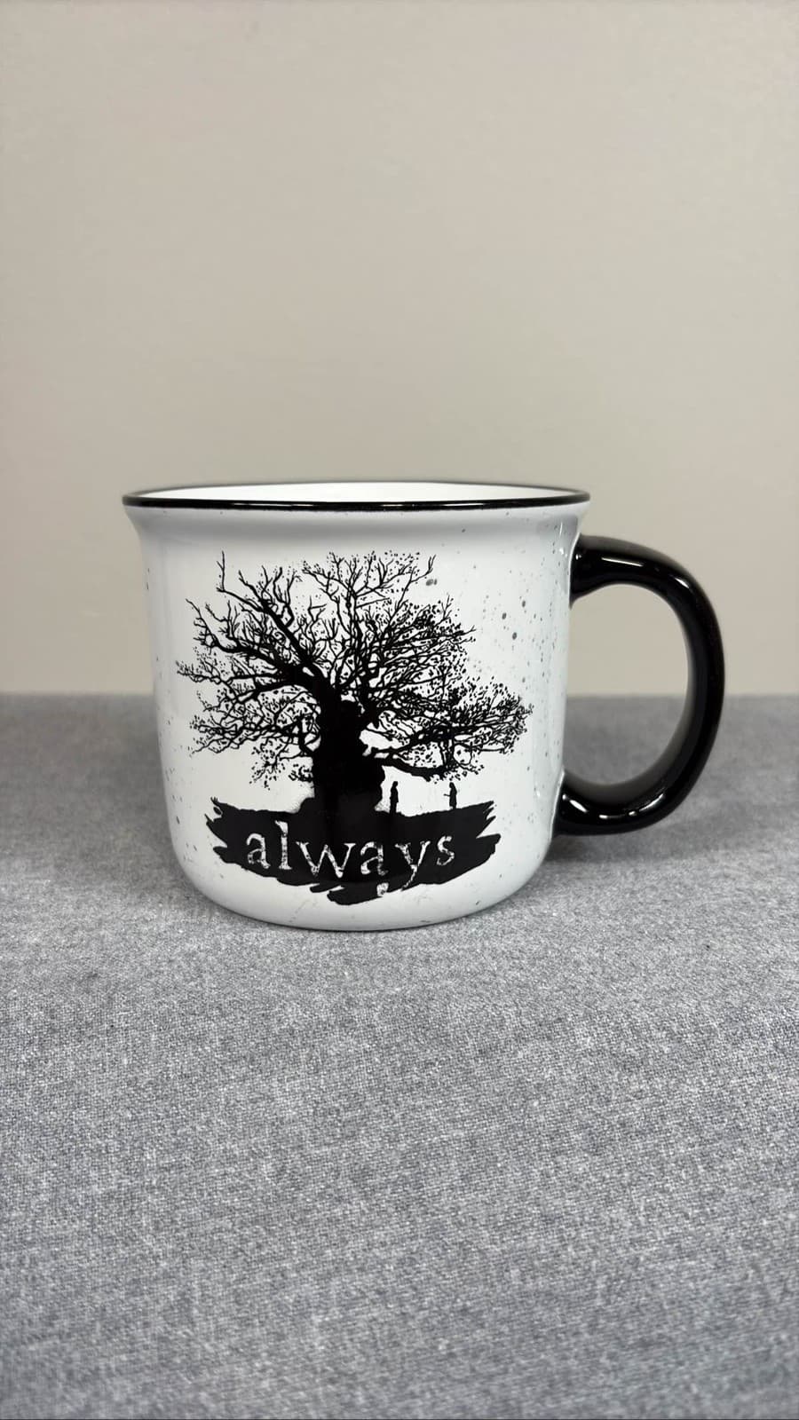 Harry Potter "Always" Snape Doe Speckled Mug