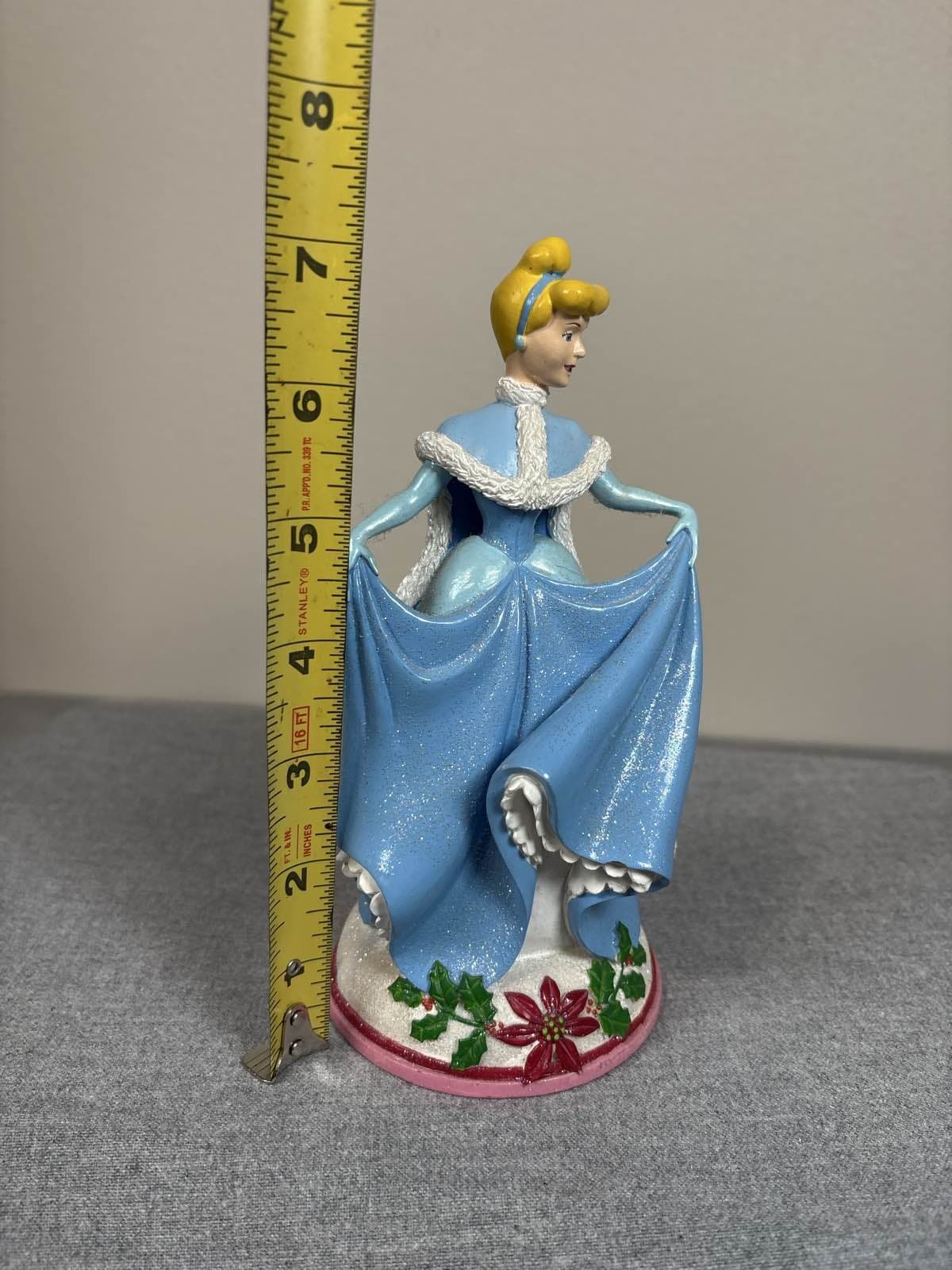Disney Cinderella Poinsettia Gown Statue - Thumbnail 4