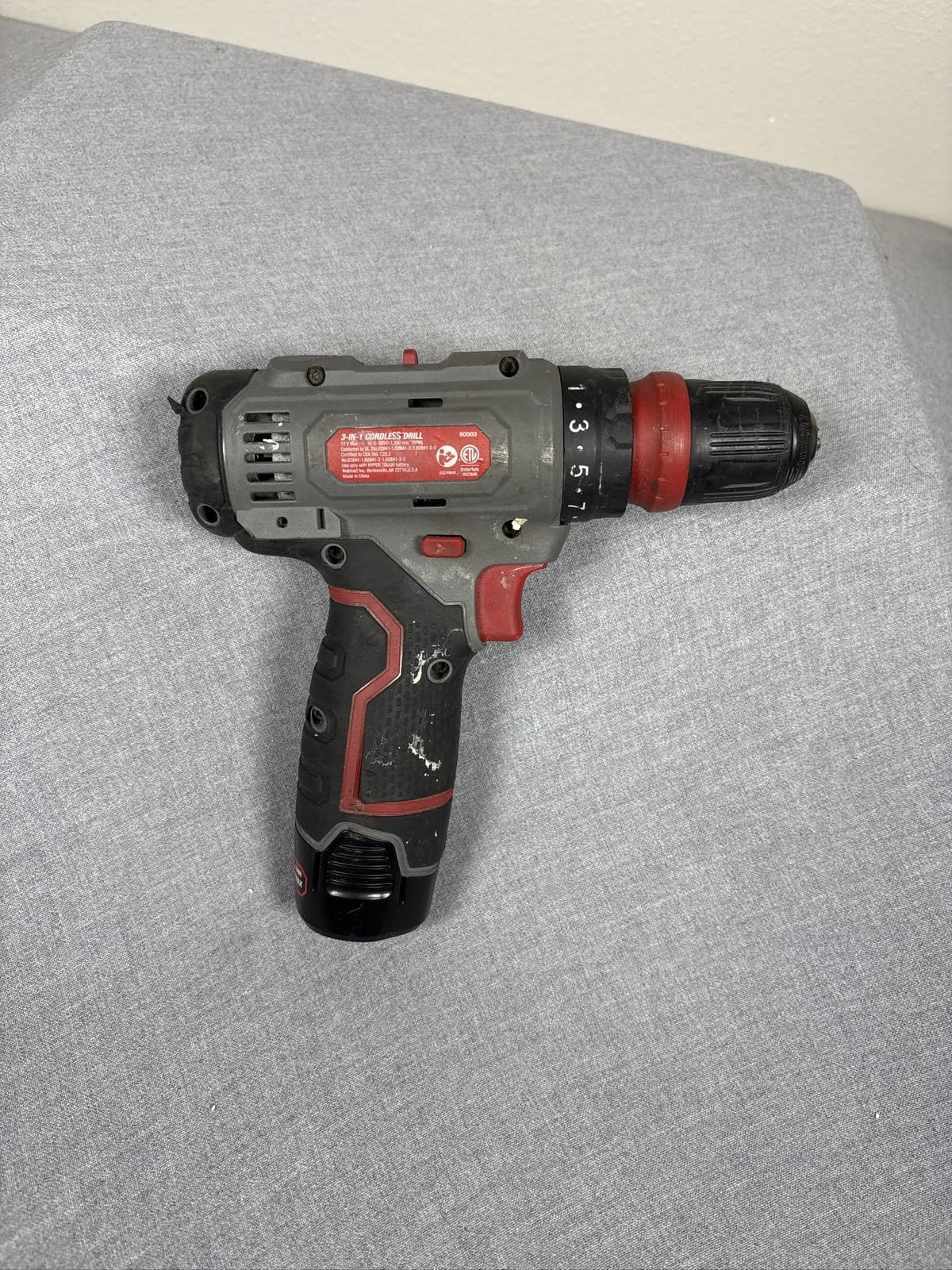 Hyper Tough 12V Max Cordless 3/8" Drill Driver 99303 Tool Only - Thumbnail 2