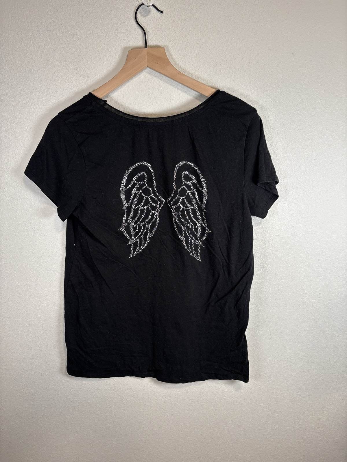 Victoria's Secret Fashion Show 2013 NY Bling Tee Shirt Women's M Black S - Thumbnail 4