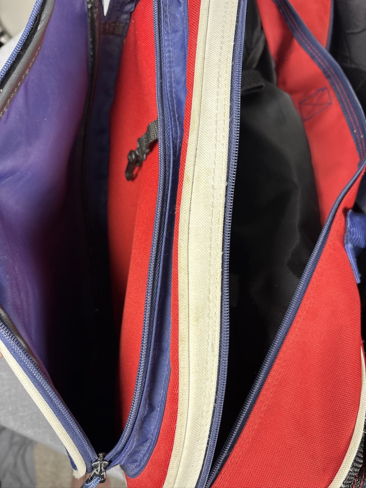 Ektelon Racquetball Bag Blue Red Sport Equipment Carry Case - Thumbnail 8