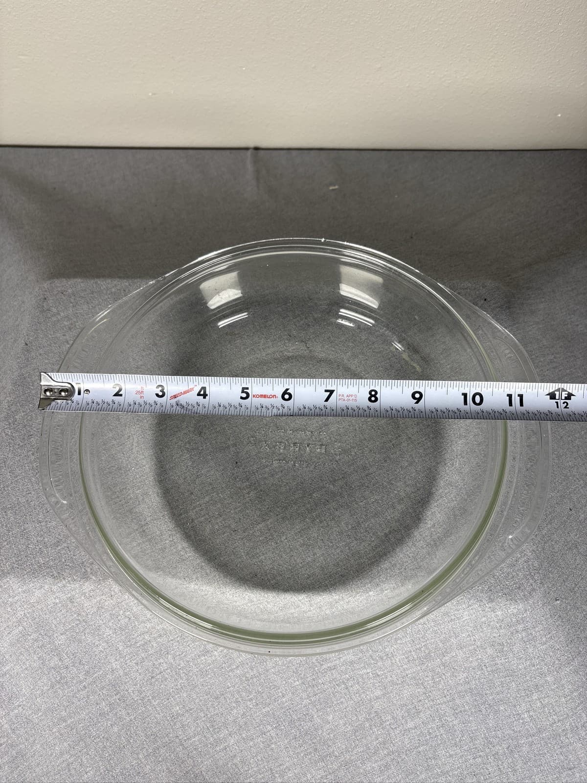 Vintage PYREX Oven RoasterOvenware Clear Glass Casserole Baking Dish Made In USA - Thumbnail 4