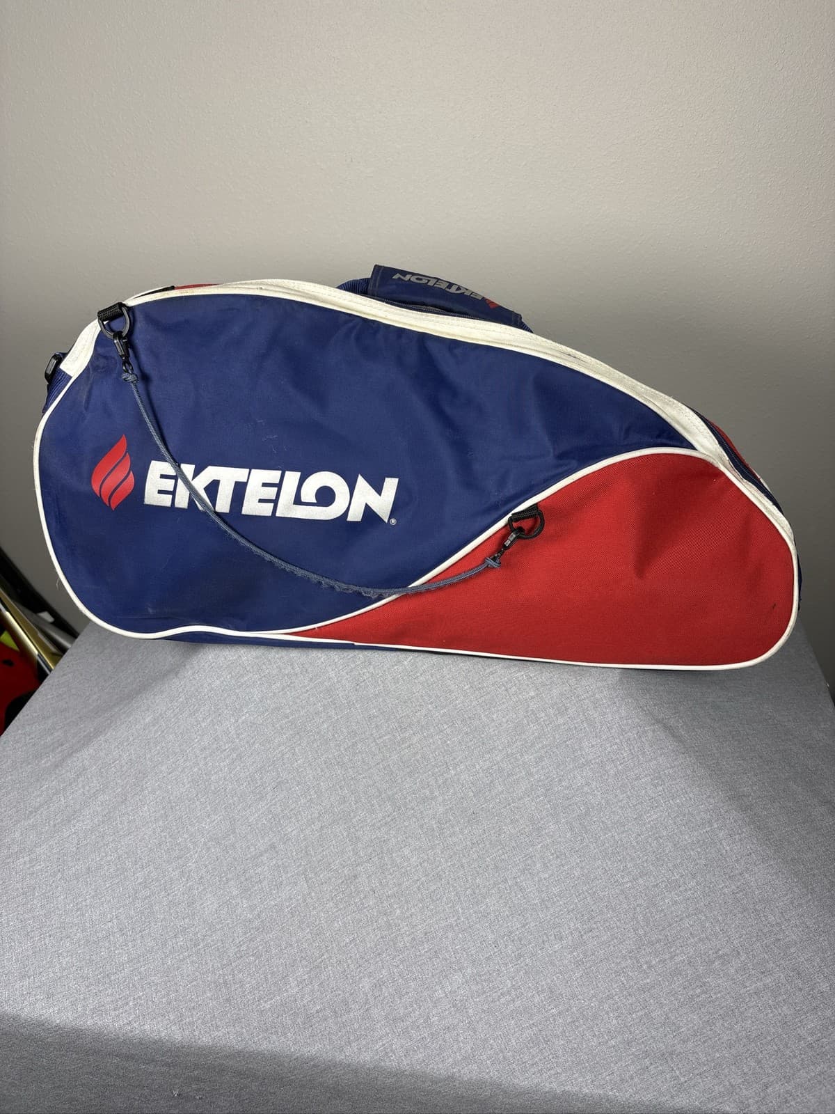 Ektelon Racquetball Bag Blue Red Sport Equipment Carry Case - Thumbnail 4