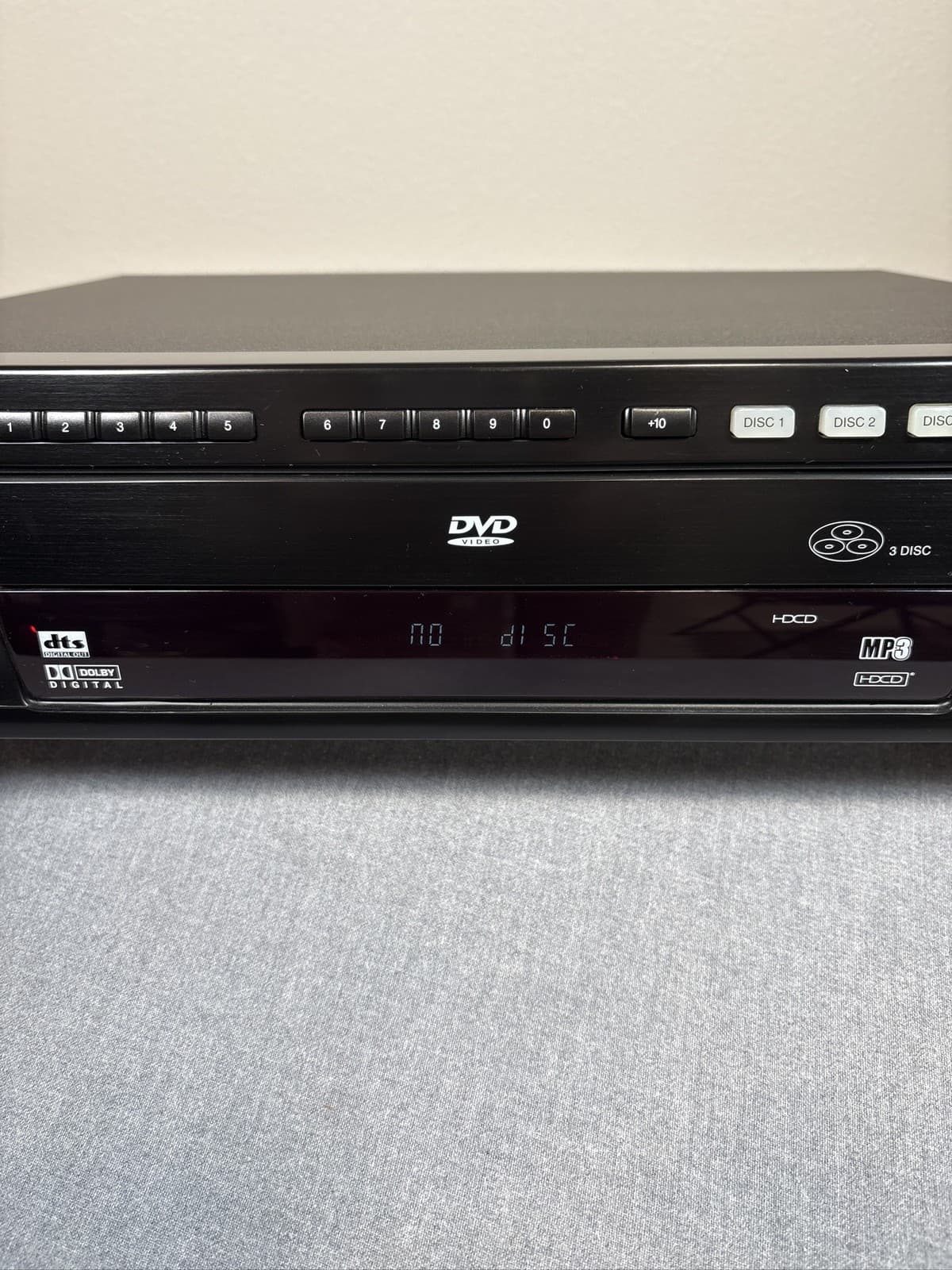 APEX AD-5131 3-Disc DVD CD Changer Player Karaoke Mic Inputs - Thumbnail 3