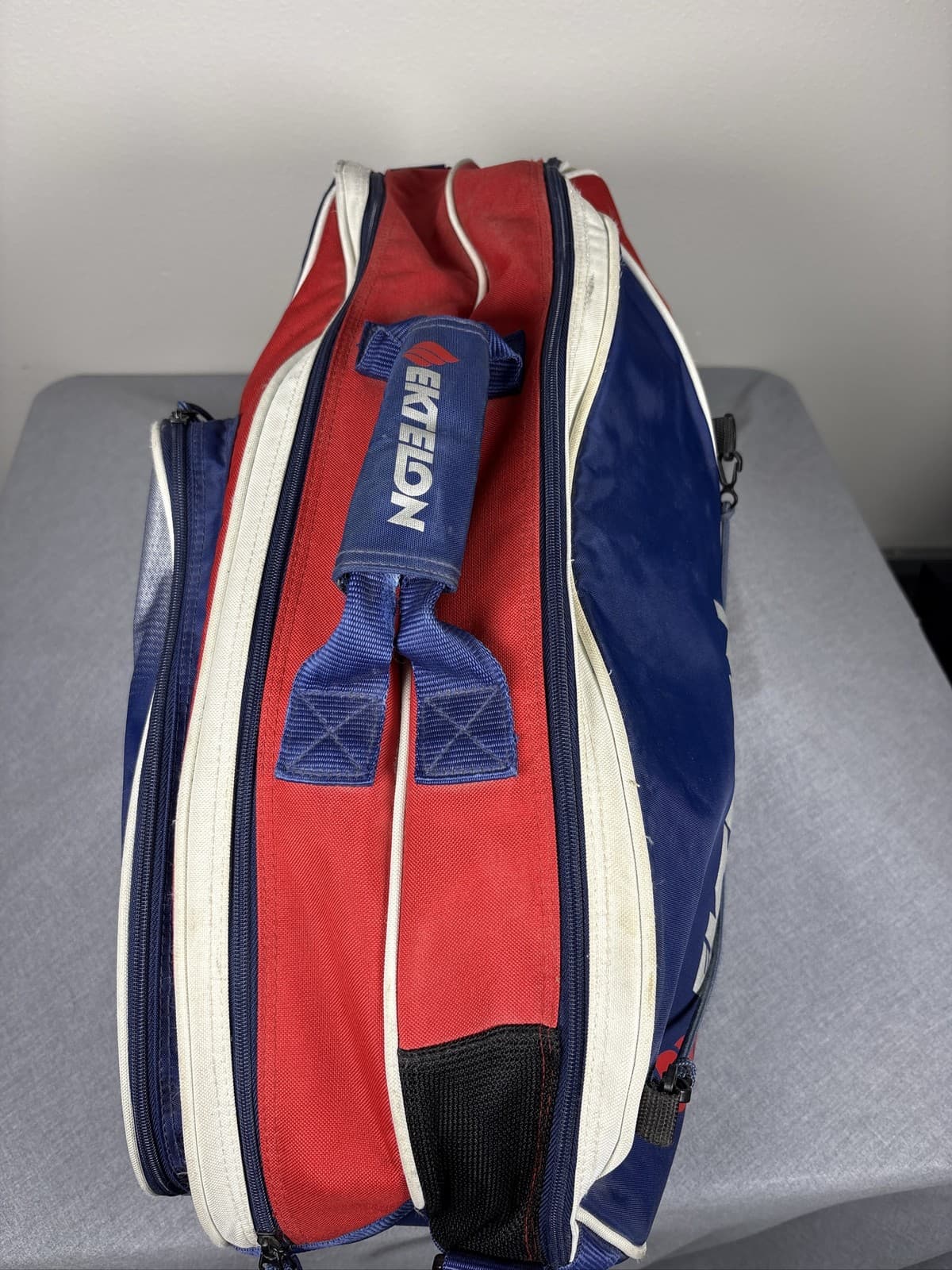 Ektelon Racquetball Bag Blue Red Sport Equipment Carry Case - Thumbnail 5