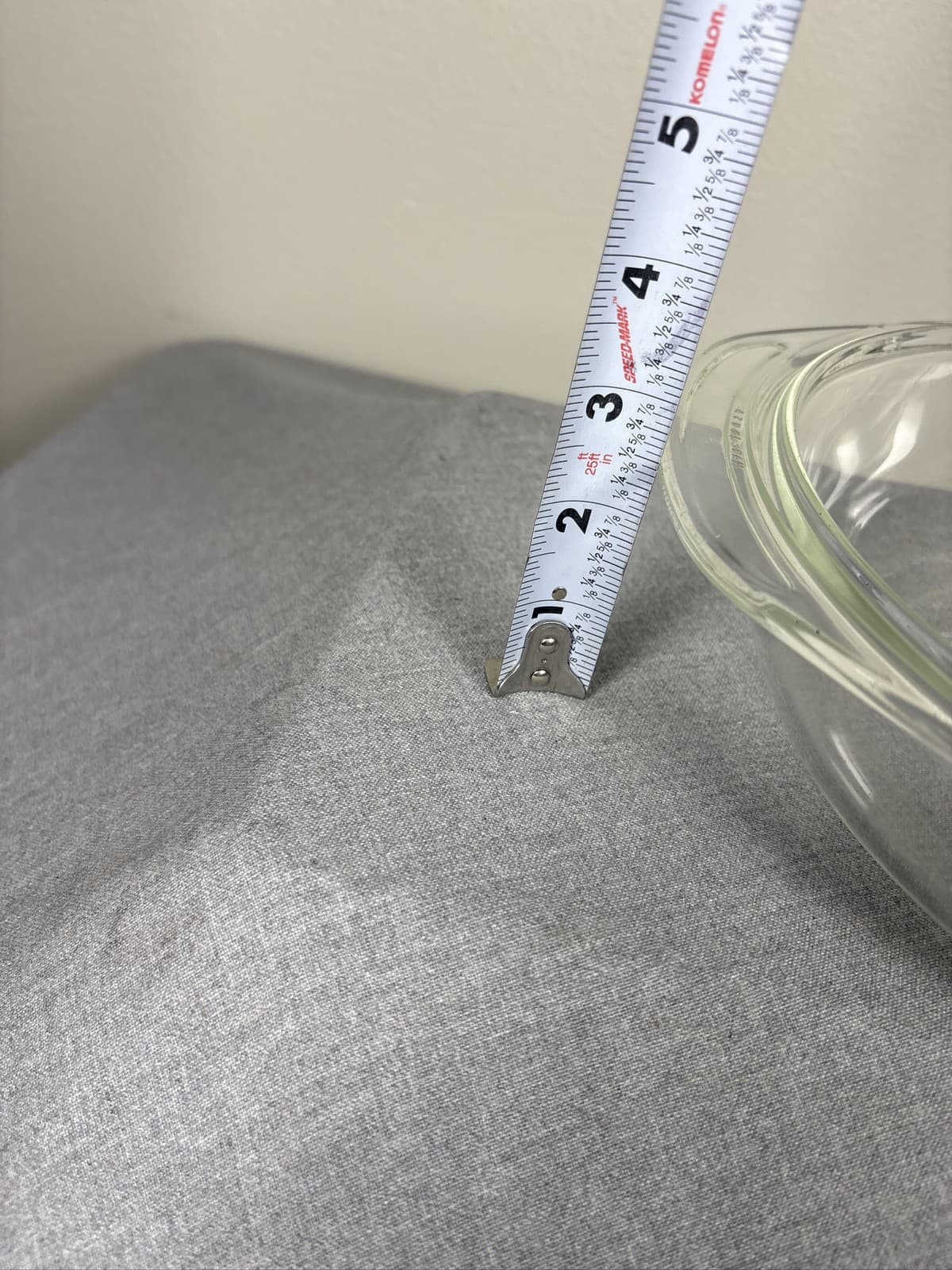 Vintage PYREX Oven RoasterOvenware Clear Glass Casserole Baking Dish Made In USA - Thumbnail 5
