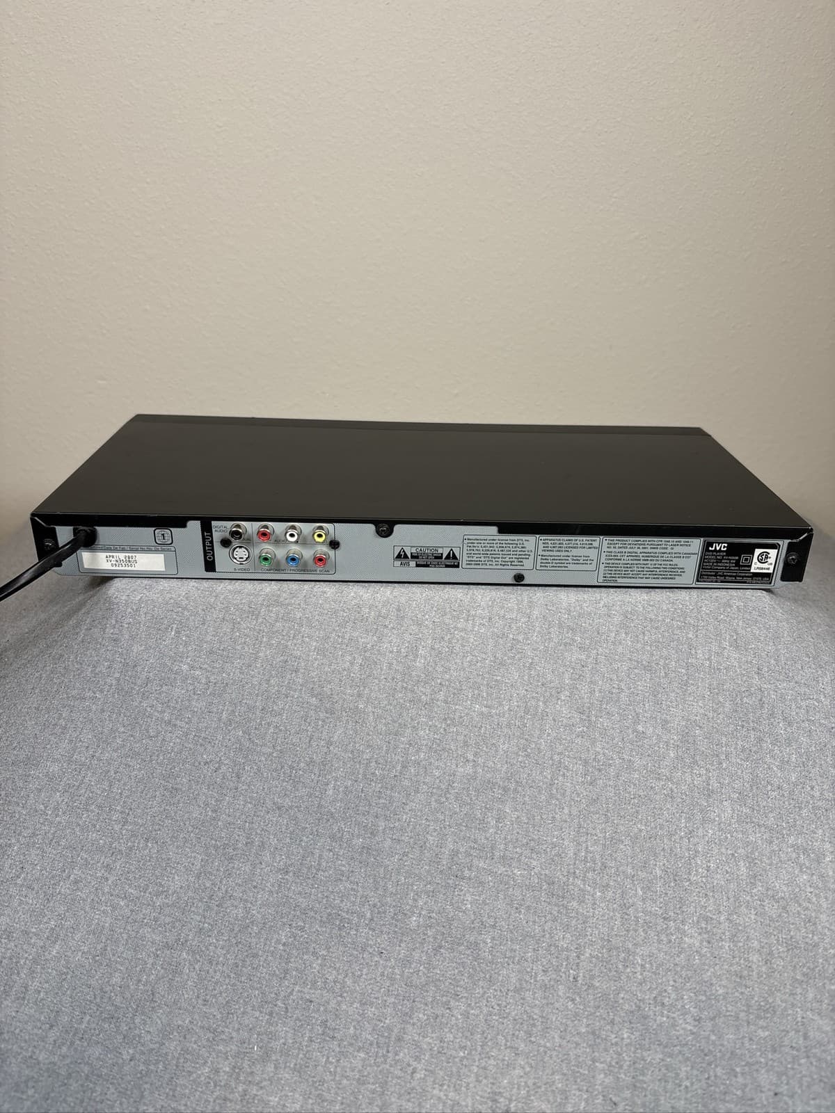 JVC XV-N350 DVD Player Digital Progressive Scan - Thumbnail 7