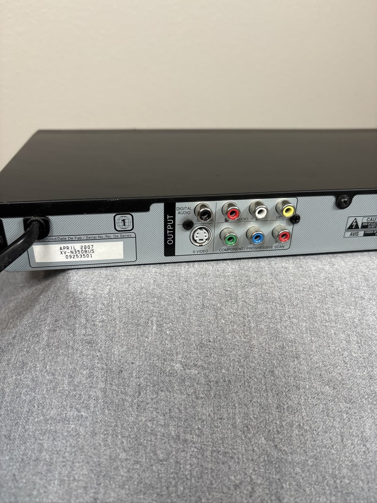 JVC XV-N350 DVD Player Digital Progressive Scan - Thumbnail 9