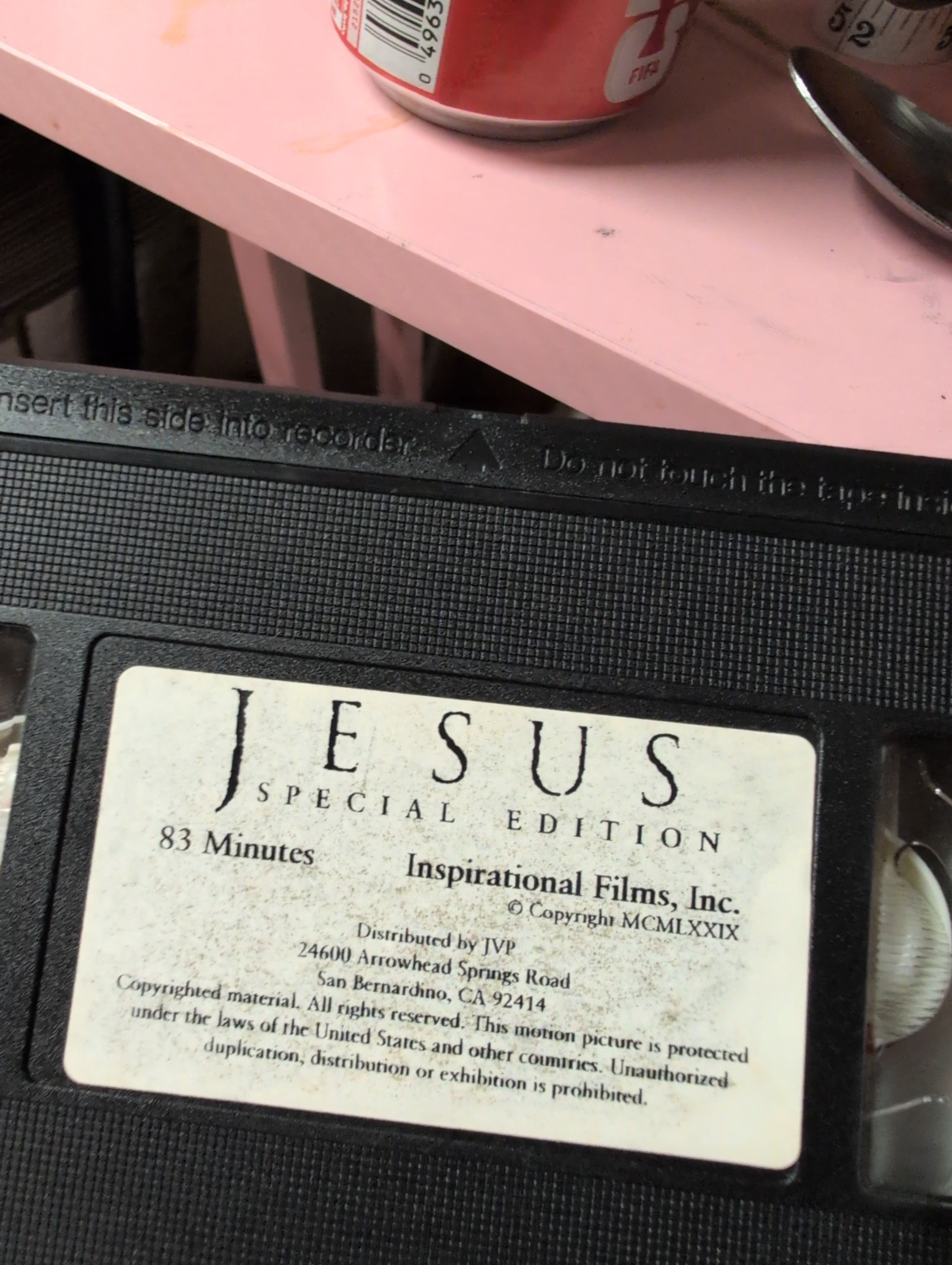 Jesus VHS Movie Classic Religious Film - Thumbnail 2
