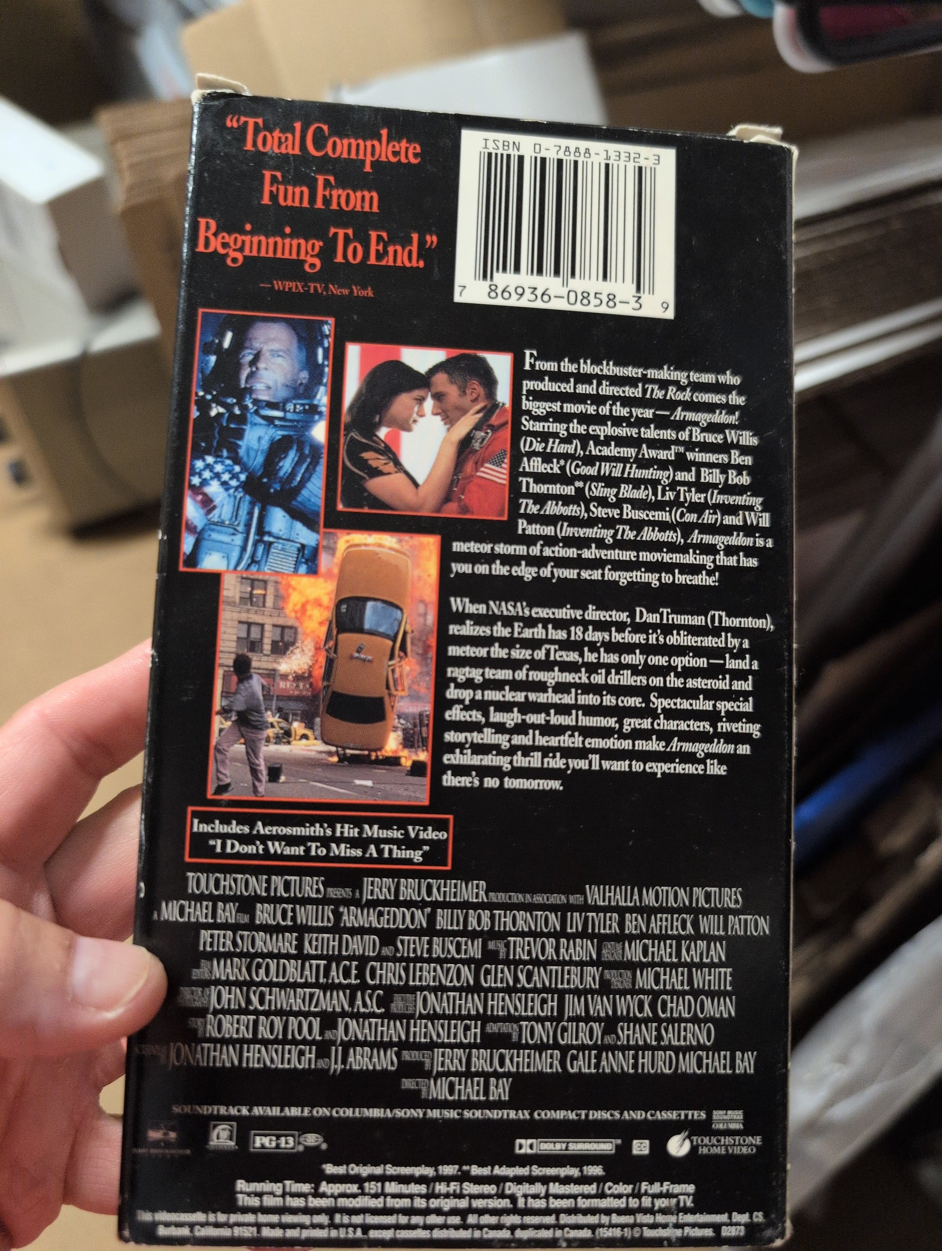 Armageddon [VHS] - Thumbnail 6