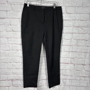 Simply Styled Women Trouser Fit Pants, Black, Size: 18a