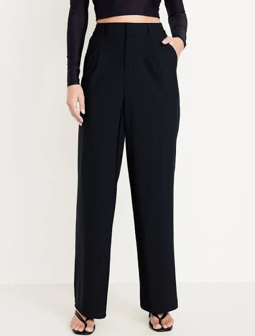 Simply Styled Women Trouser Fit Pants, Black, Size: 18a - Thumbnail 5