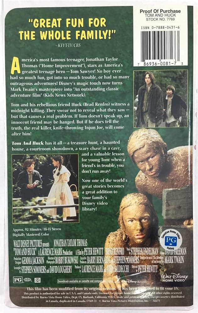 Tom and Huck [VHS] - Thumbnail 4