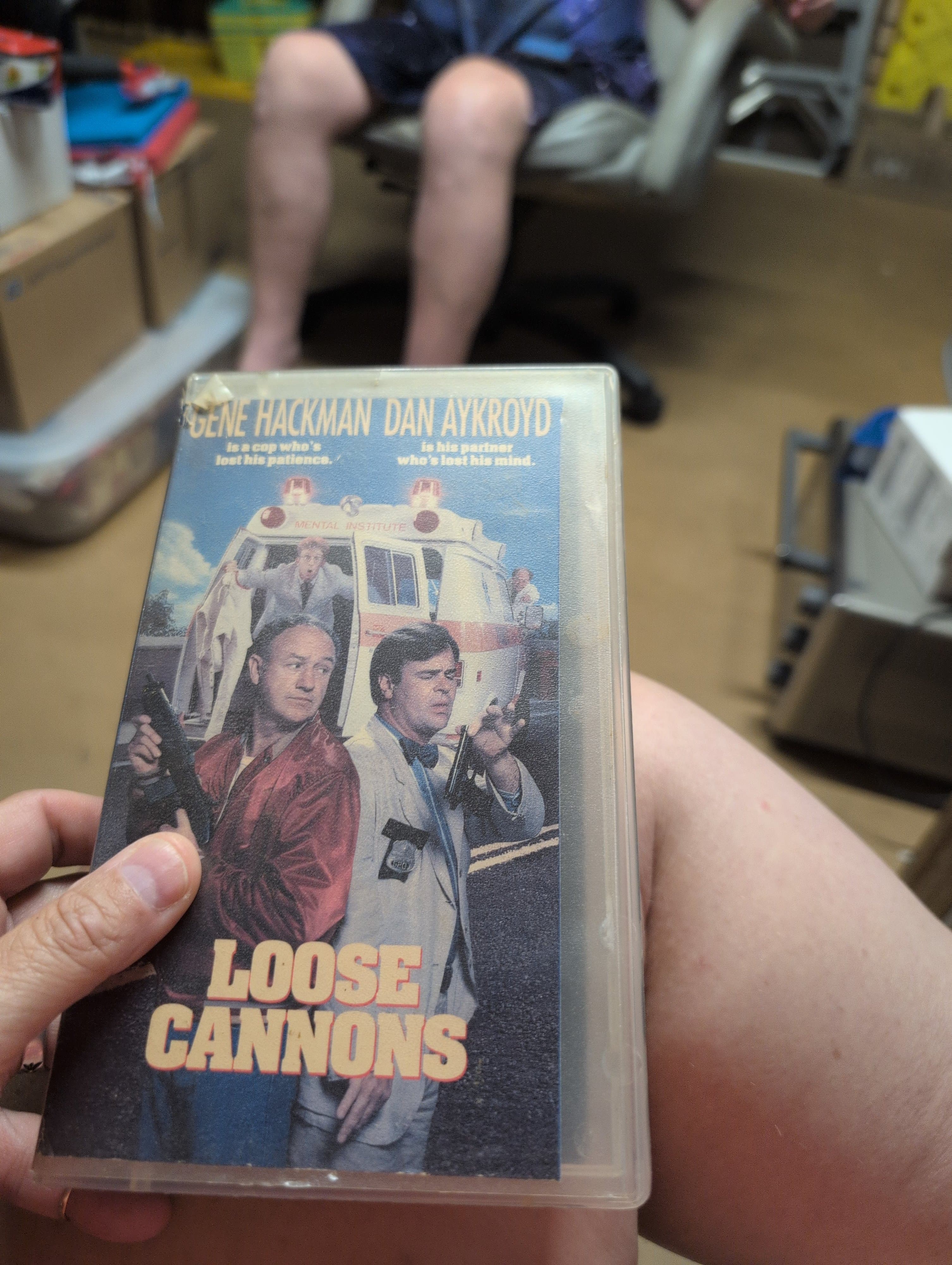 Loose Cannons VHS Gene Hackman Dan Aykroyd