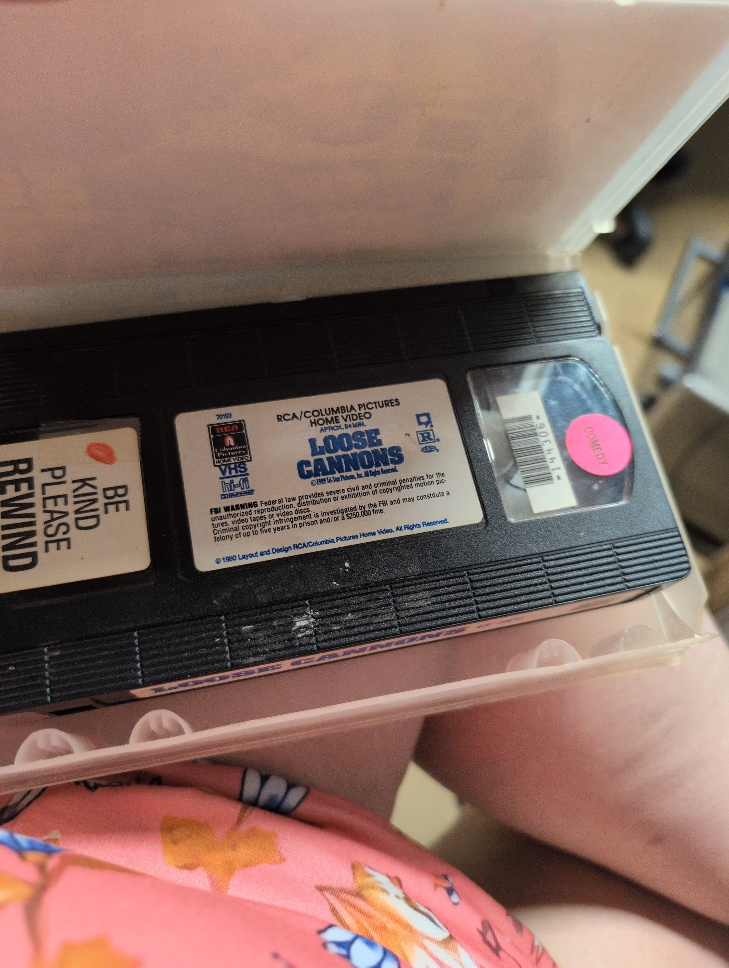 Loose Cannons VHS Gene Hackman Dan Aykroyd - Thumbnail 2