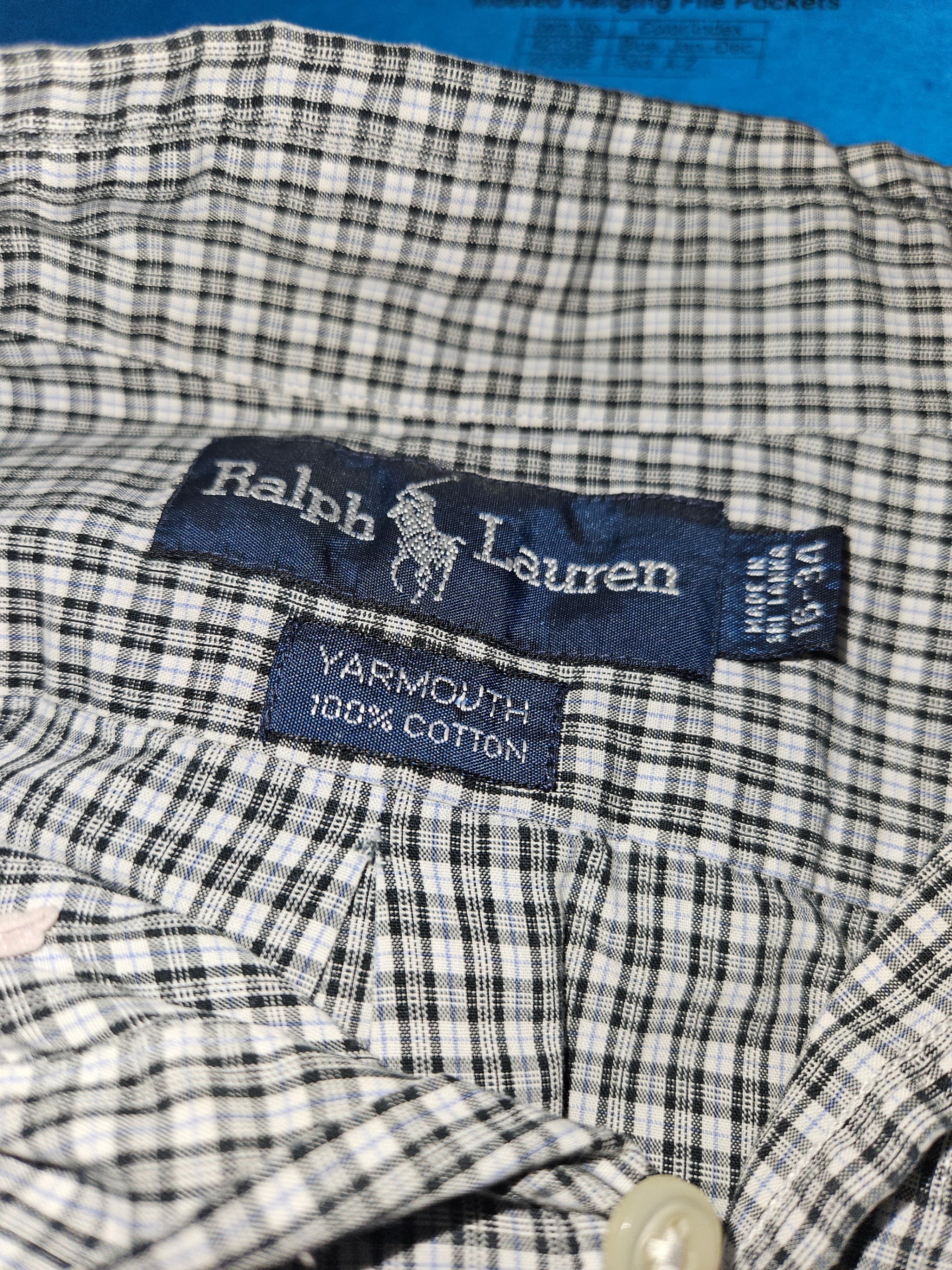Ralph Lauren Men's Plaid Button-Up Shirt - Thumbnail 2