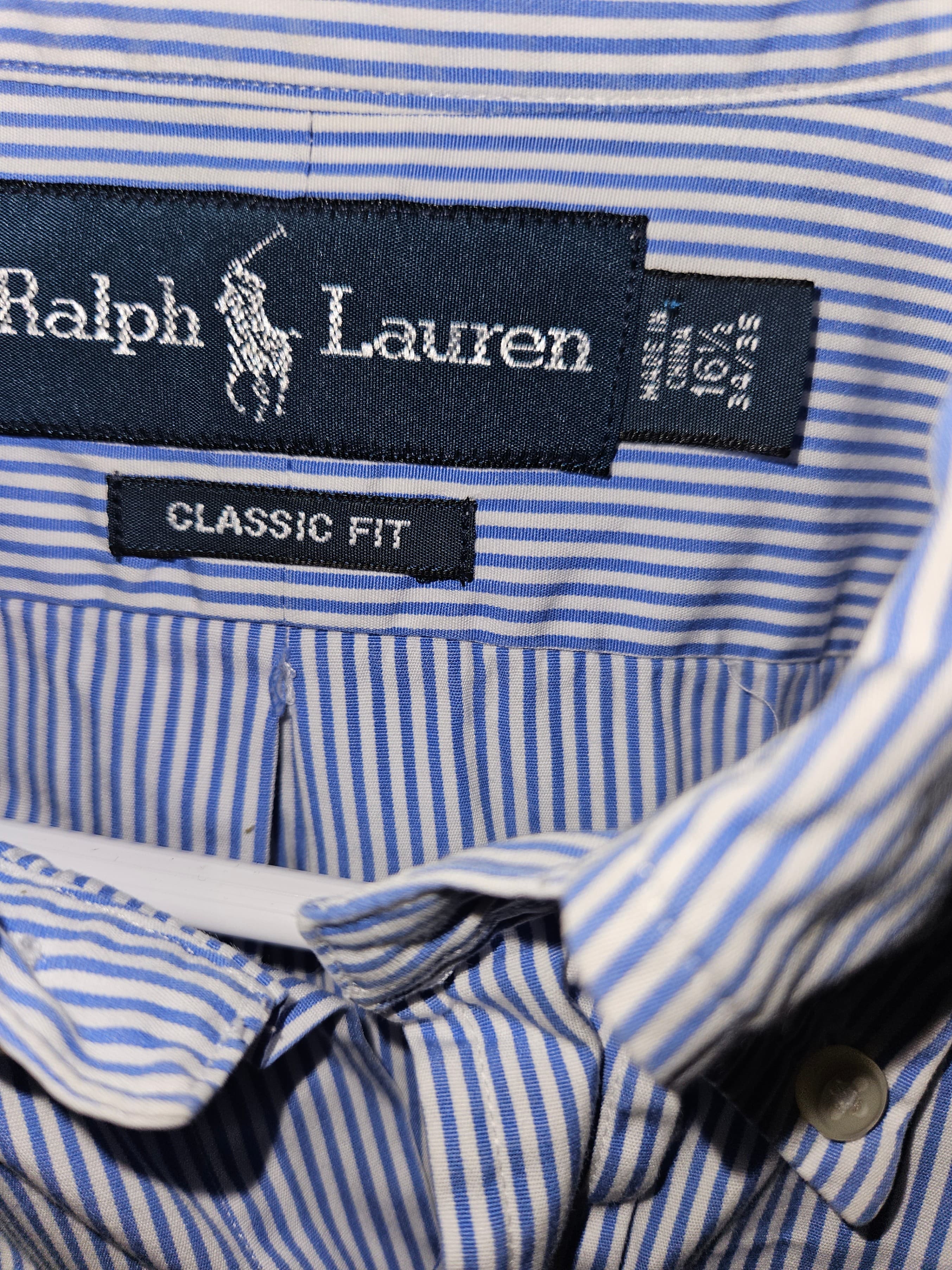 Ralph Lauren Classic Fit Striped Button-Up Shirt - Thumbnail 2