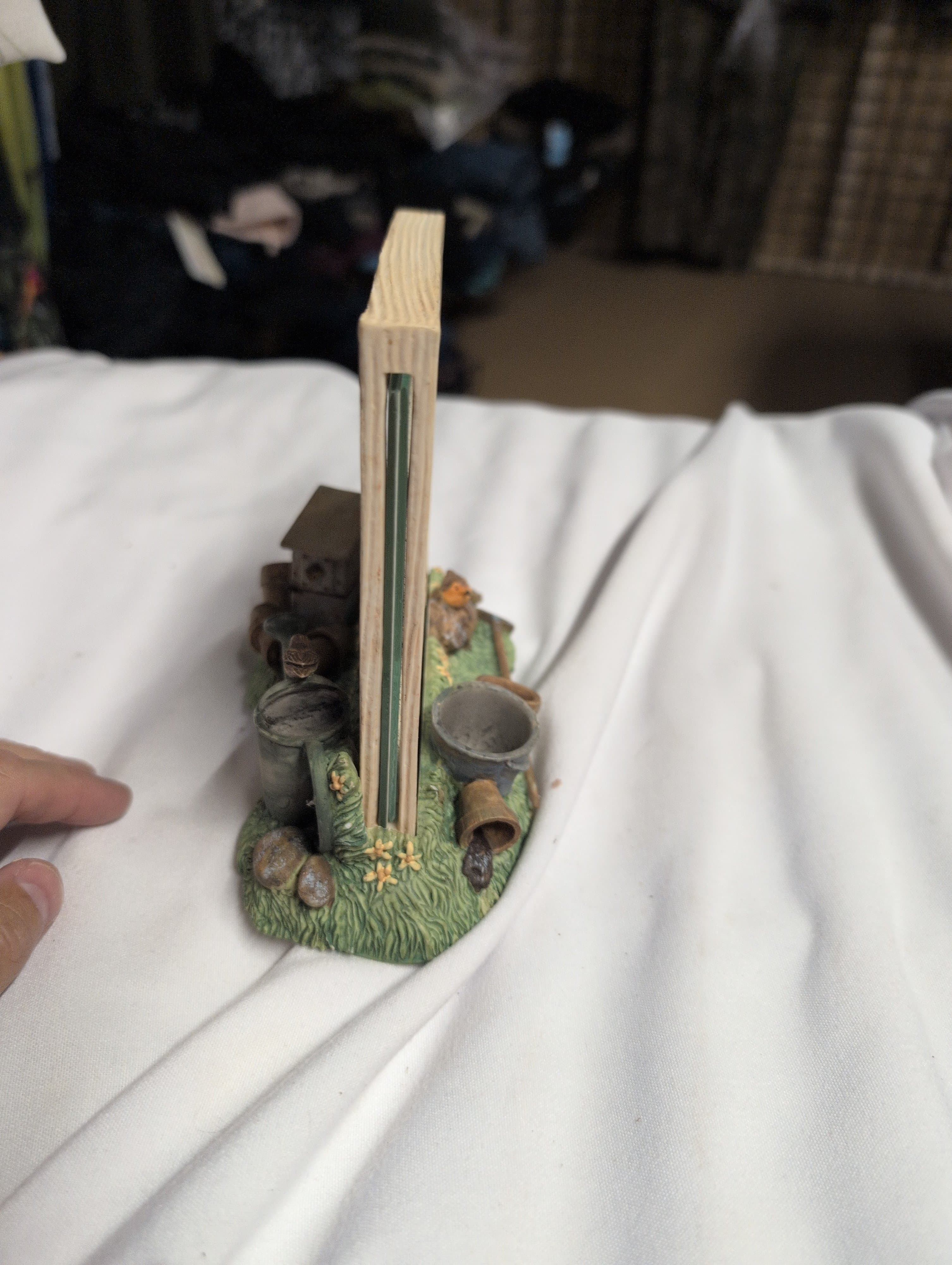 Decorative Picture Frame with Garden Scene - Thumbnail 3