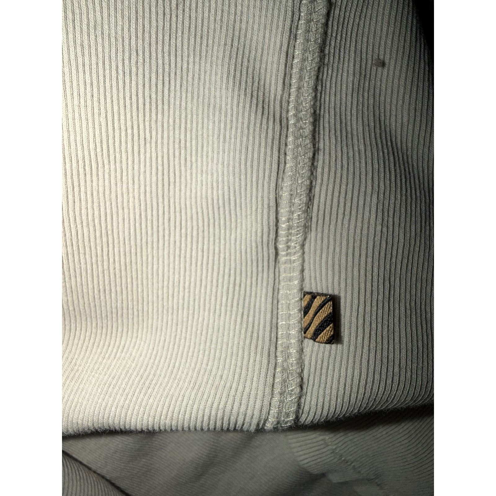 Billy Reid Tan Khaki Crew Shirt Sz L | Cotton Long Sleeve Preppy Stretch Comfy - Thumbnail 4