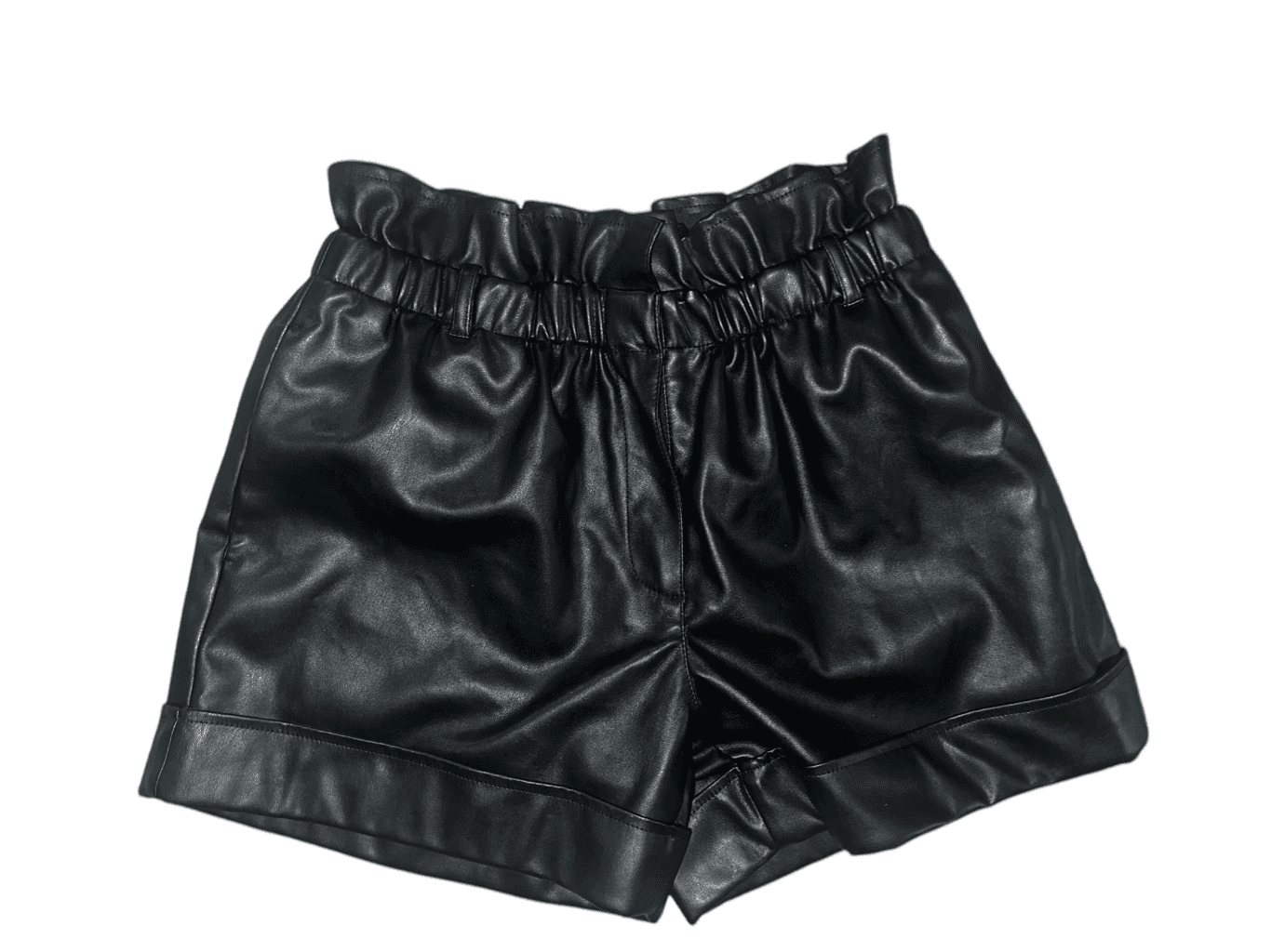 Aqua black shorts size s Monochrome Minimalist Emo - Thumbnail 2