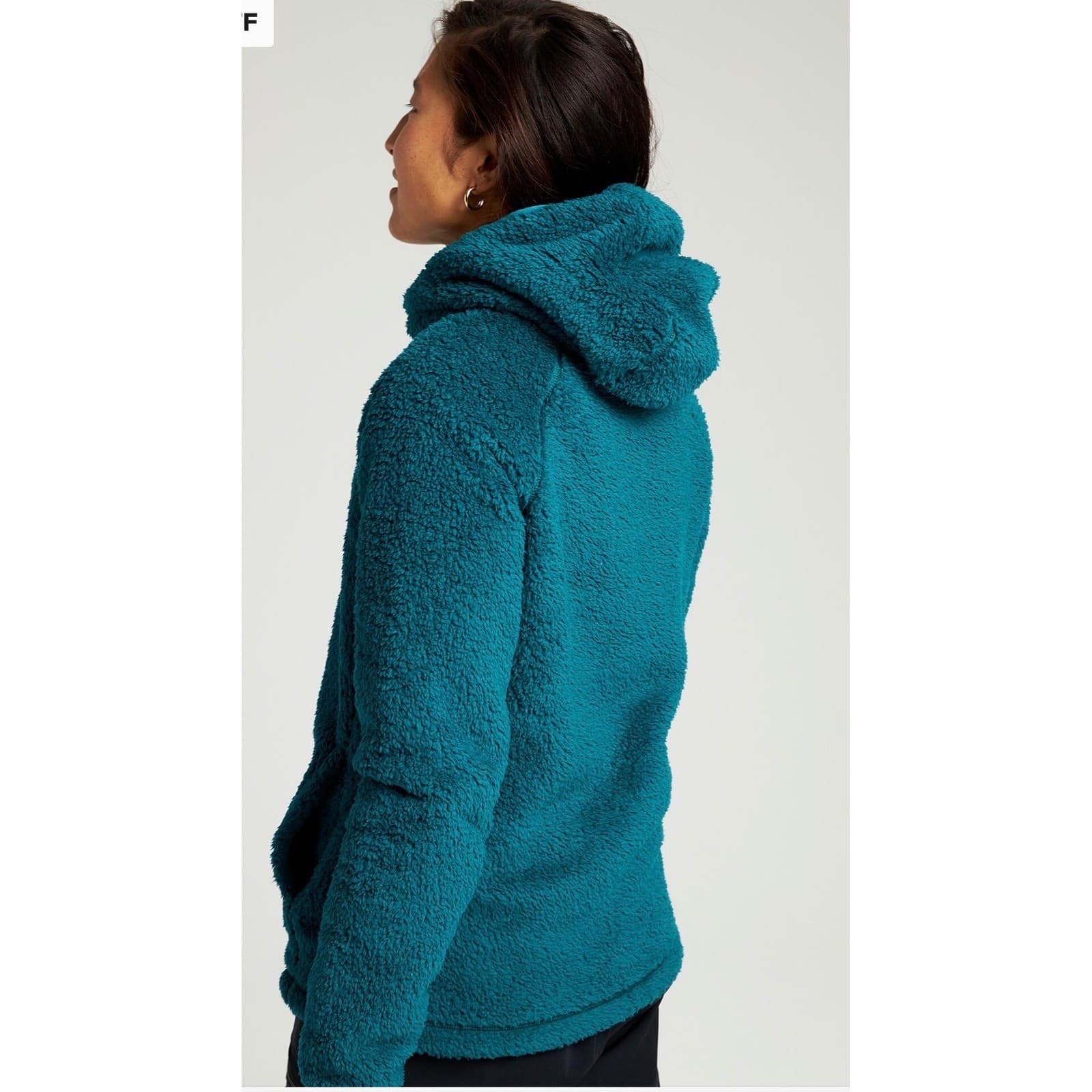 Women's Burton Lynx Pullover Fleece sz m snowboarder skiing polyester comfy nwt - Thumbnail 2