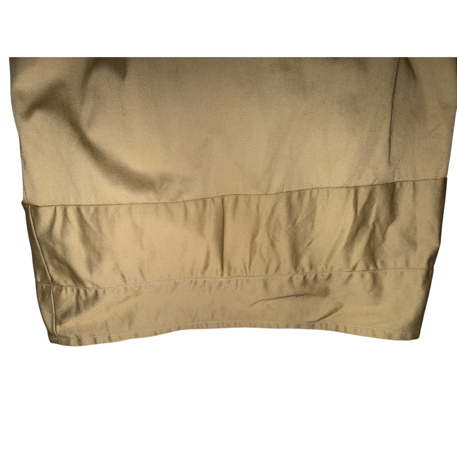 Milly Jumper Dress Sz 0 | Wooden Button Canvas Military Aviator Nautical Style - Thumbnail 7
