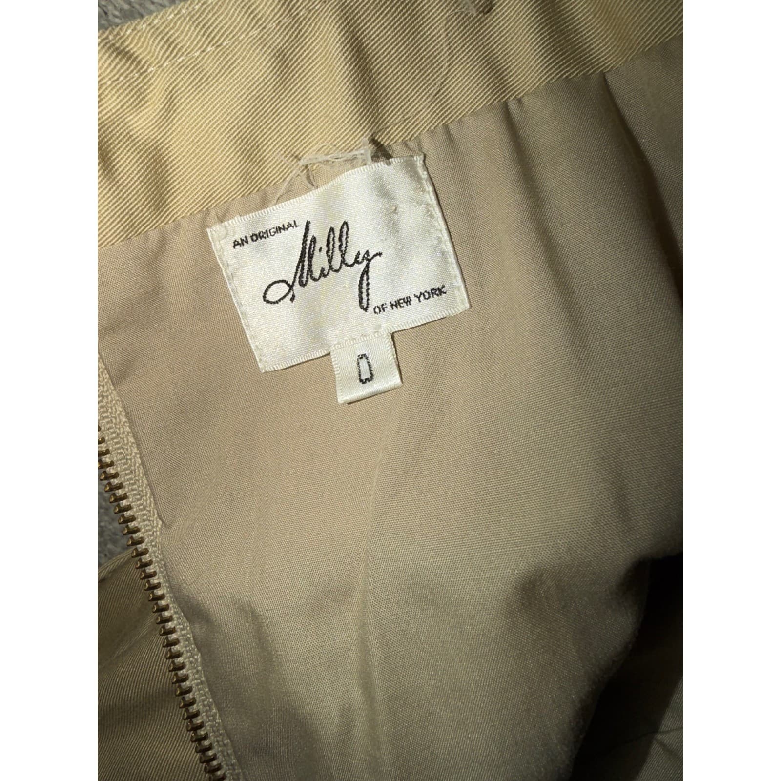 Milly Jumper Dress Sz 0 | Wooden Button Canvas Military Aviator Nautical Style - Thumbnail 5