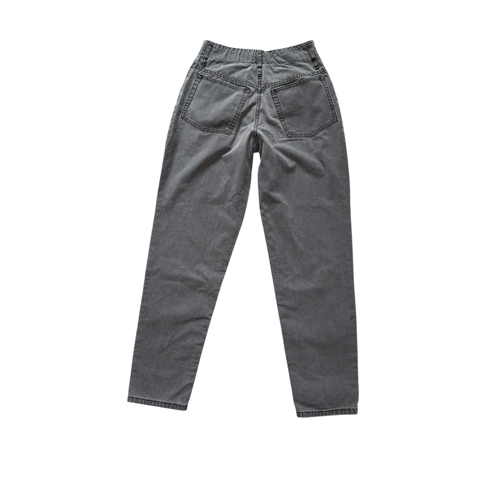 Vintage Sergio Valente Gray Jeans Sz 9/10 | 80s 90s Y2K Boho Festival Denim - Thumbnail 2