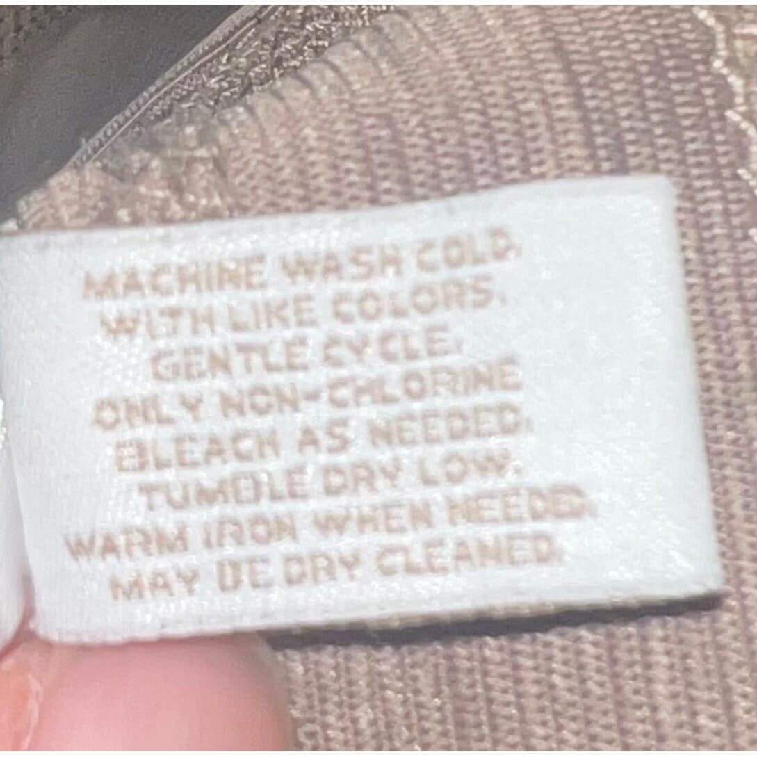 Chico's tan pants sz 1.5 (m10) preppy Momcore gauze - Thumbnail 5