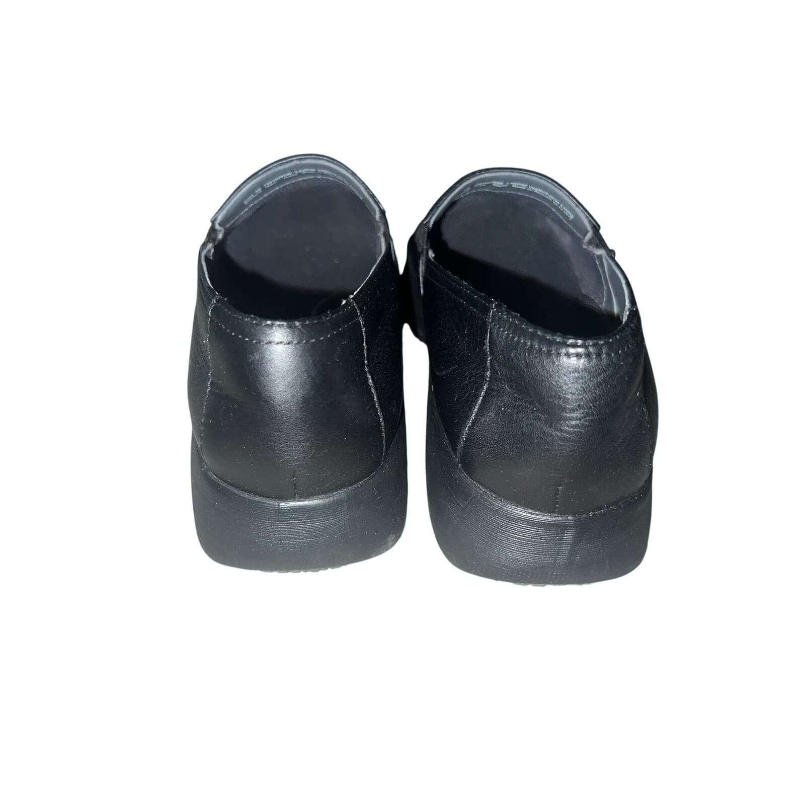 Dansko Jane Clog, black leather slip on work shoe, size 39 8.5 - 9 Minimalist - Thumbnail 3