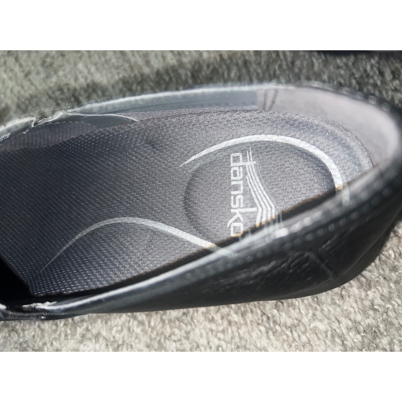 Dansko Jane Clog, black leather slip on work shoe, size 39 8.5 - 9 Minimalist - Thumbnail 5