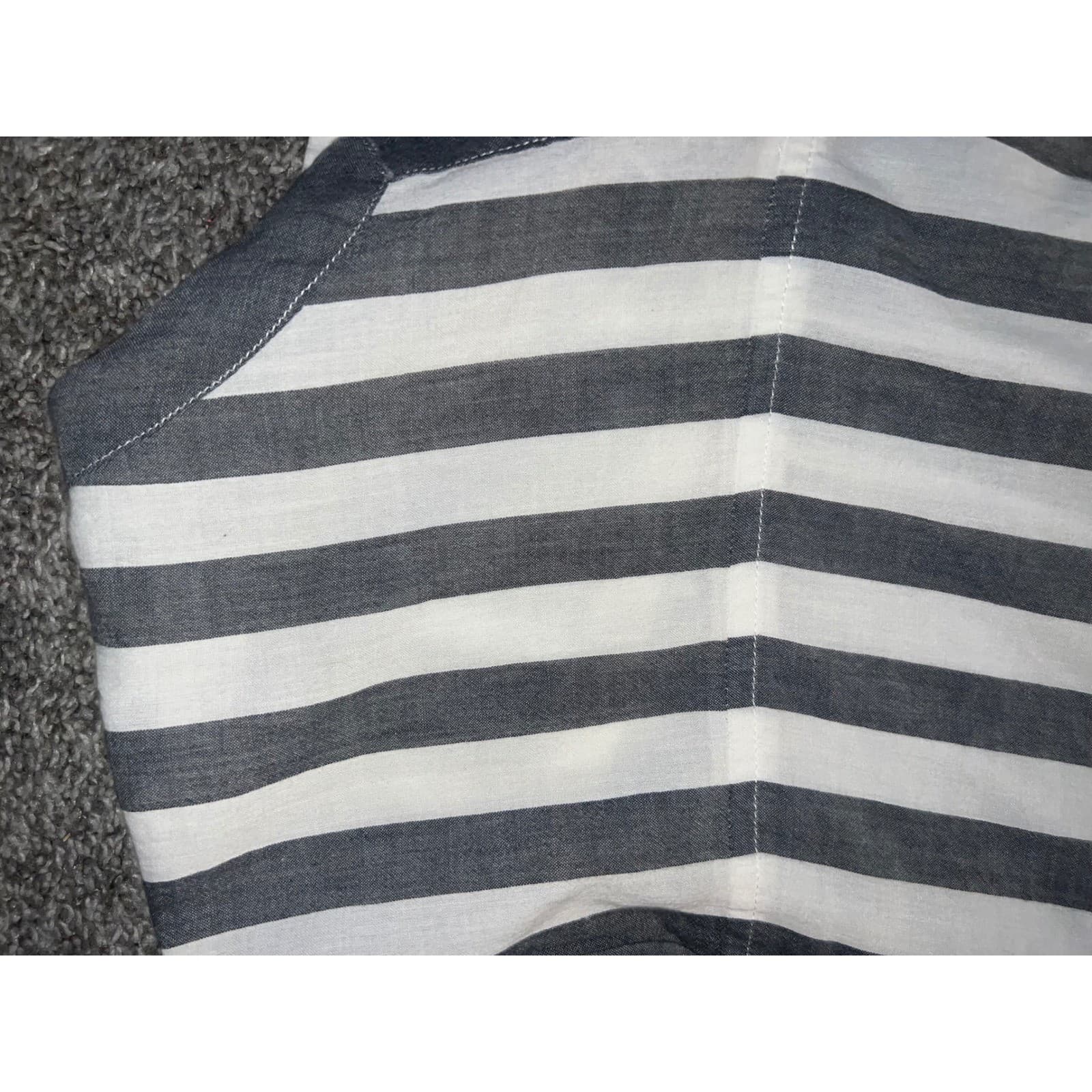 Pas de Calais Minimalist Cotton Top - XS | Office Siren Essential - Thumbnail 6