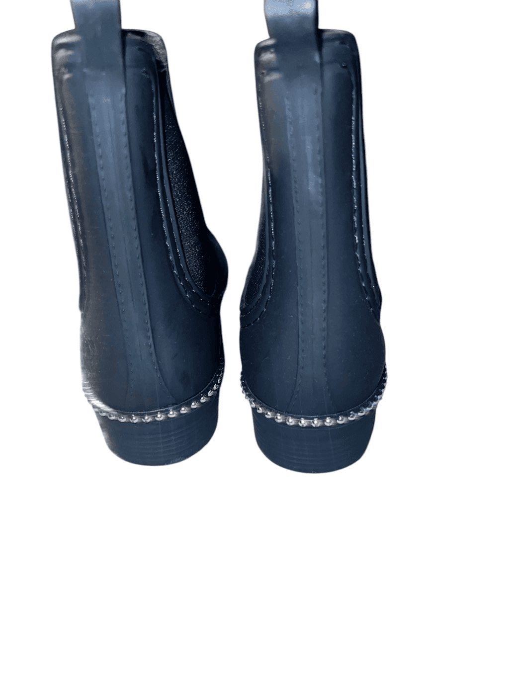 Catherine Malandrino Black Sirine Rain Studded Size 7 Minimalist Goth - Thumbnail 2