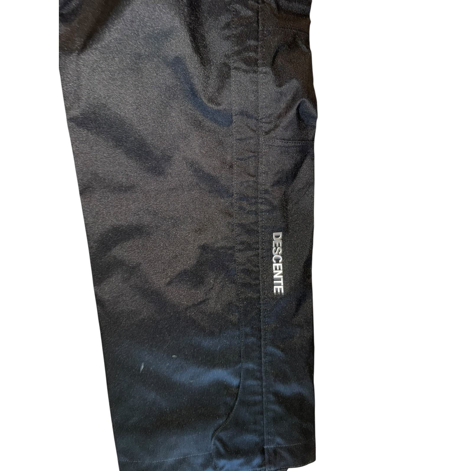 Descente Black Insulated Ski Snowboard Pants Sz L | Gorpcore Performa - Thumbnail 4