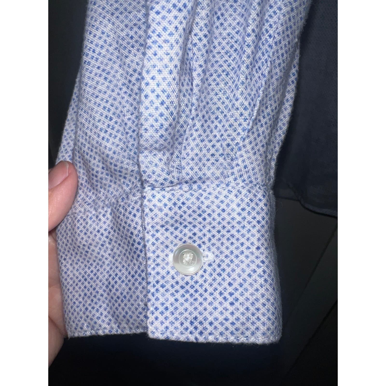 J. McLaughlin Fallon Loose Fit Linen Sz L | Preppy Style Essential - Thumbnail 4