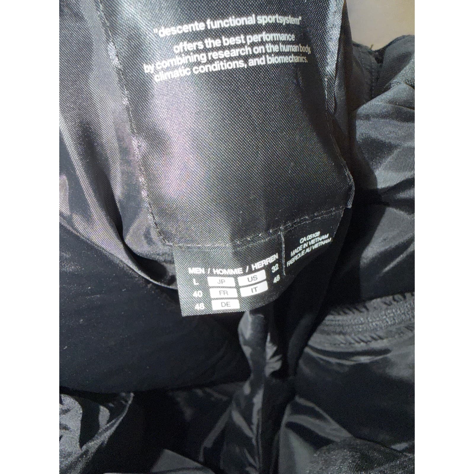 Descente Black Insulated Ski Snowboard Pants Sz L | Gorpcore Performa - Thumbnail 8
