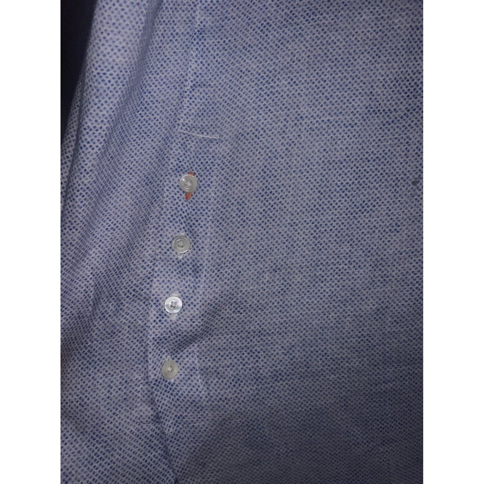 J. McLaughlin Fallon Loose Fit Linen Sz L | Preppy Style Essential - Thumbnail 3