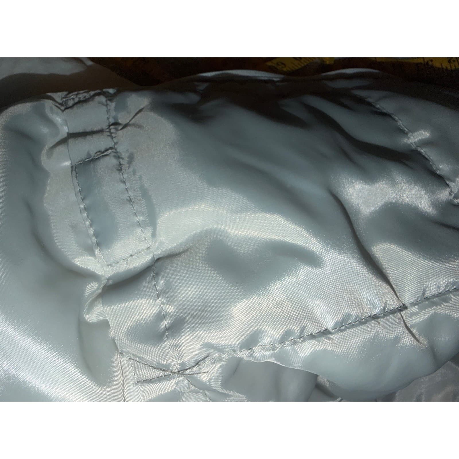 Versace Intensive Vintage Y2K 90s White Winter Coat Sz M/L | Luxury Designer - Thumbnail 6