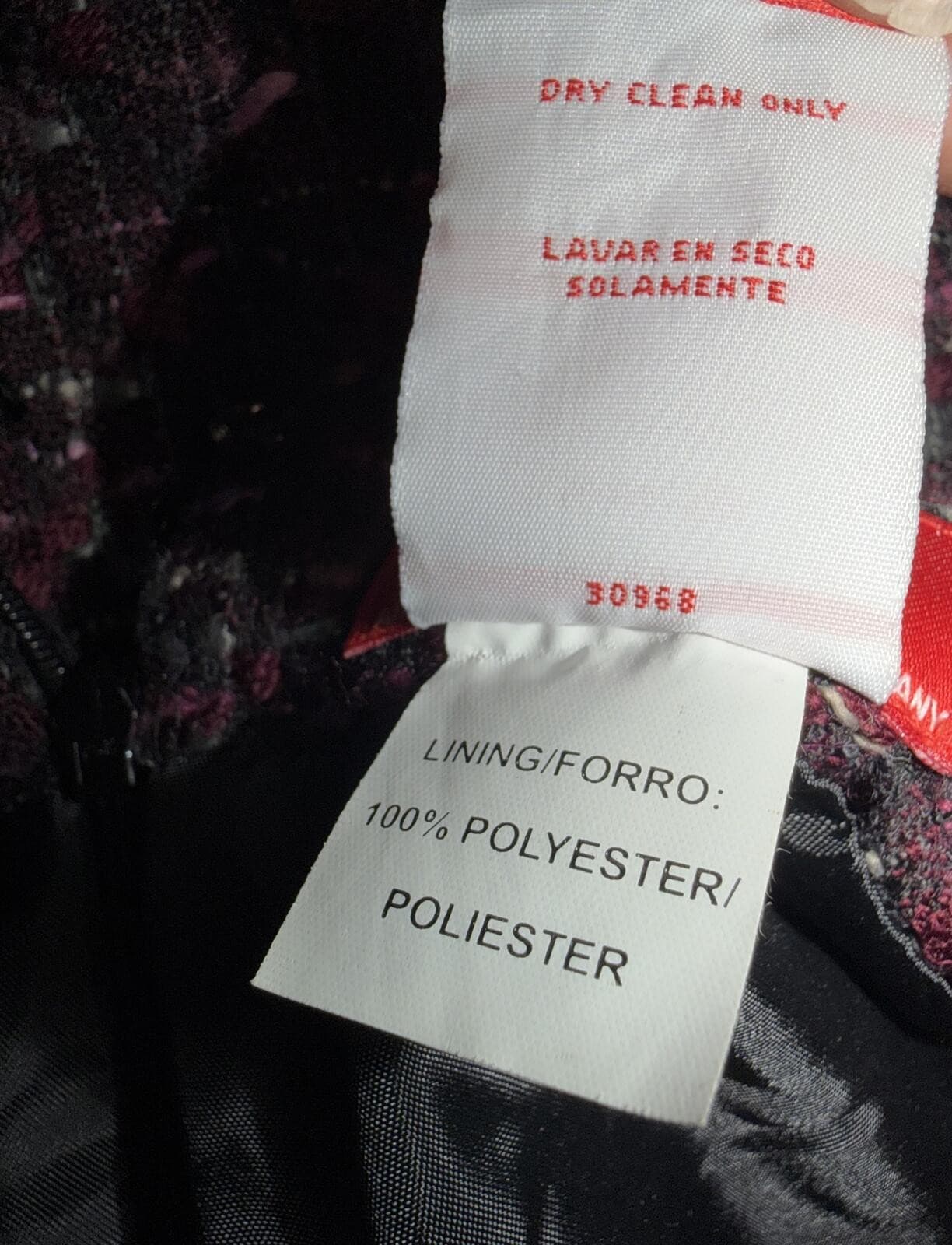 Oscar De La Renta Wool Blend Knit Pencil Skirt Sz 12 Multicolor Tweed Luxury - Thumbnail 7