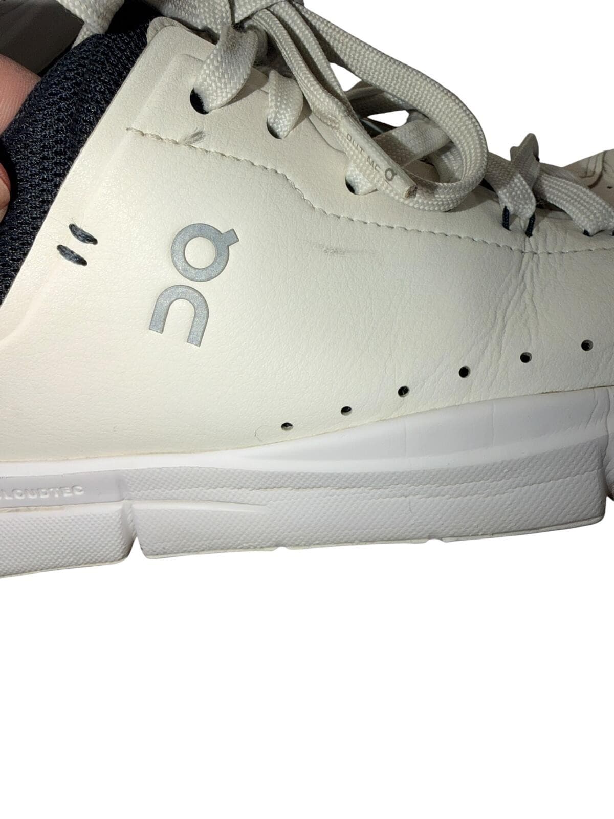 ON Running The Roger Advantage Shoes White/Midnight,sz 9 tennis pickleball - Thumbnail 6