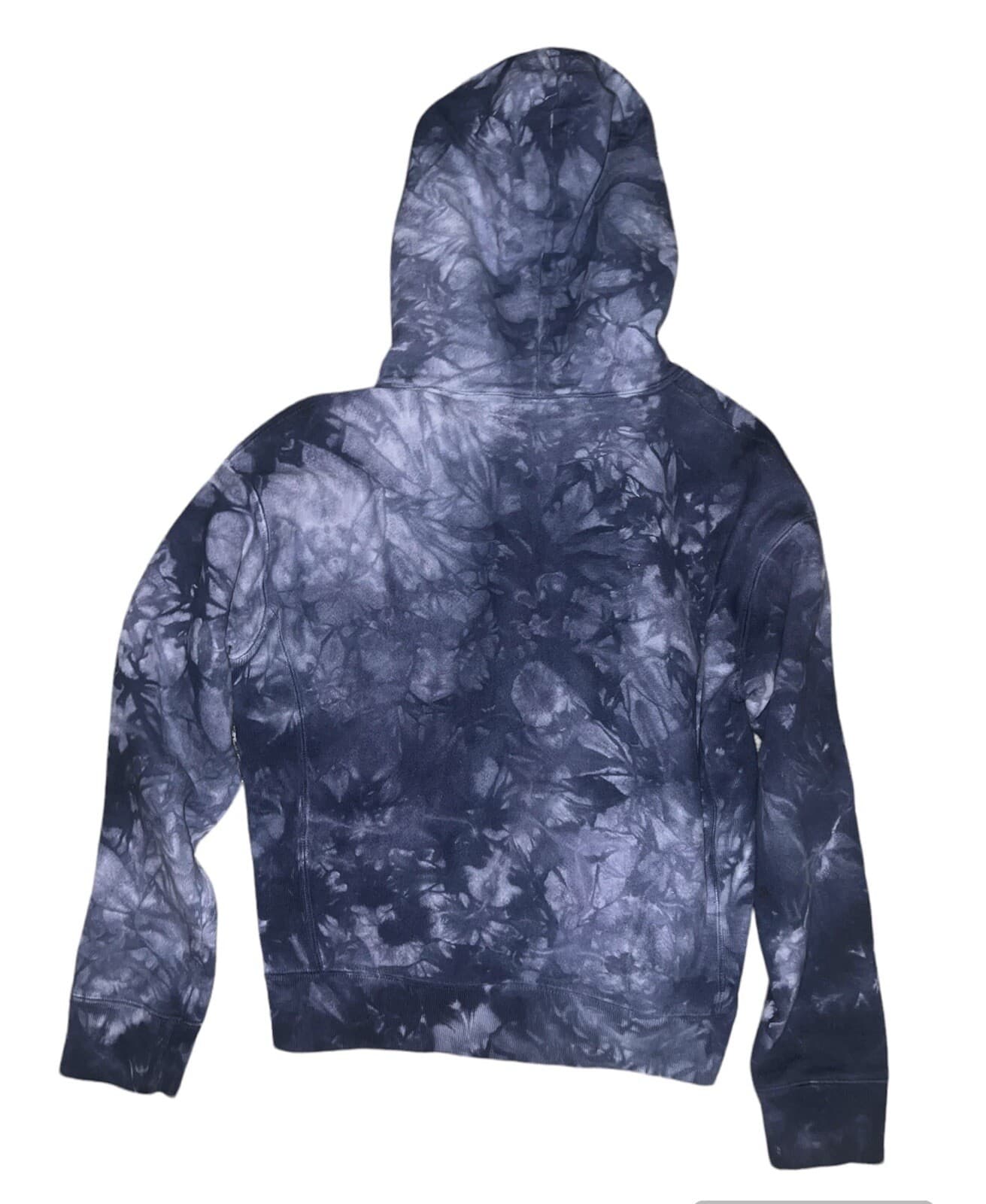 Champion Reverse Weave Vgt Size M Tye Dye Cropped Pullover Active/athleisure - Thumbnail 3