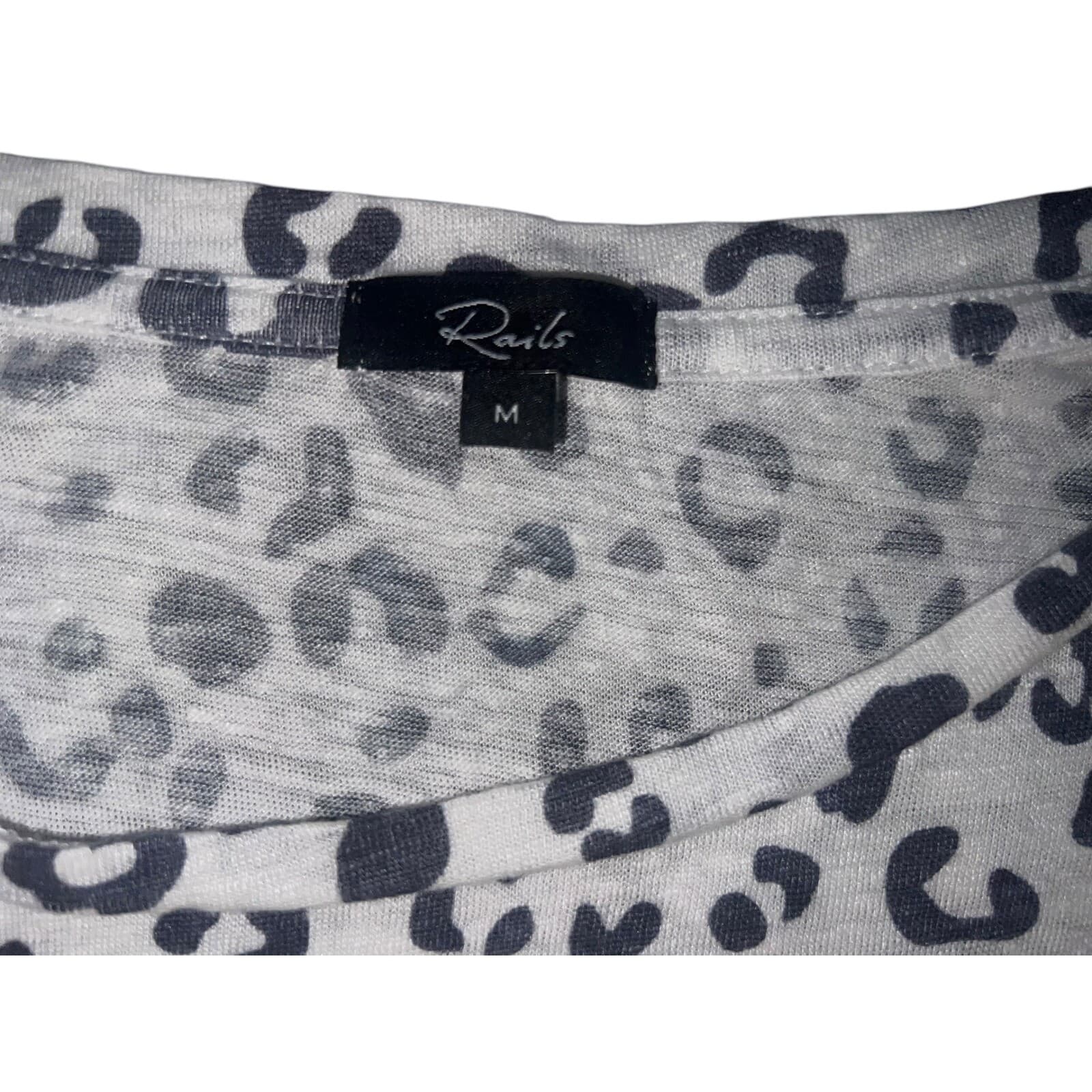 Rails Shirt short Sleeve Top animal s M Crew neck normcore - Thumbnail 4