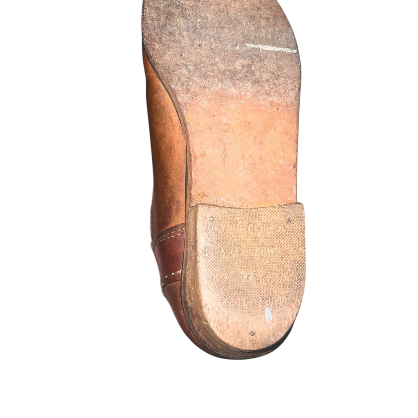 Handmade Moroccan Leather Boots Sz 8 Boho Hippie Artisan Durable - Thumbnail 11